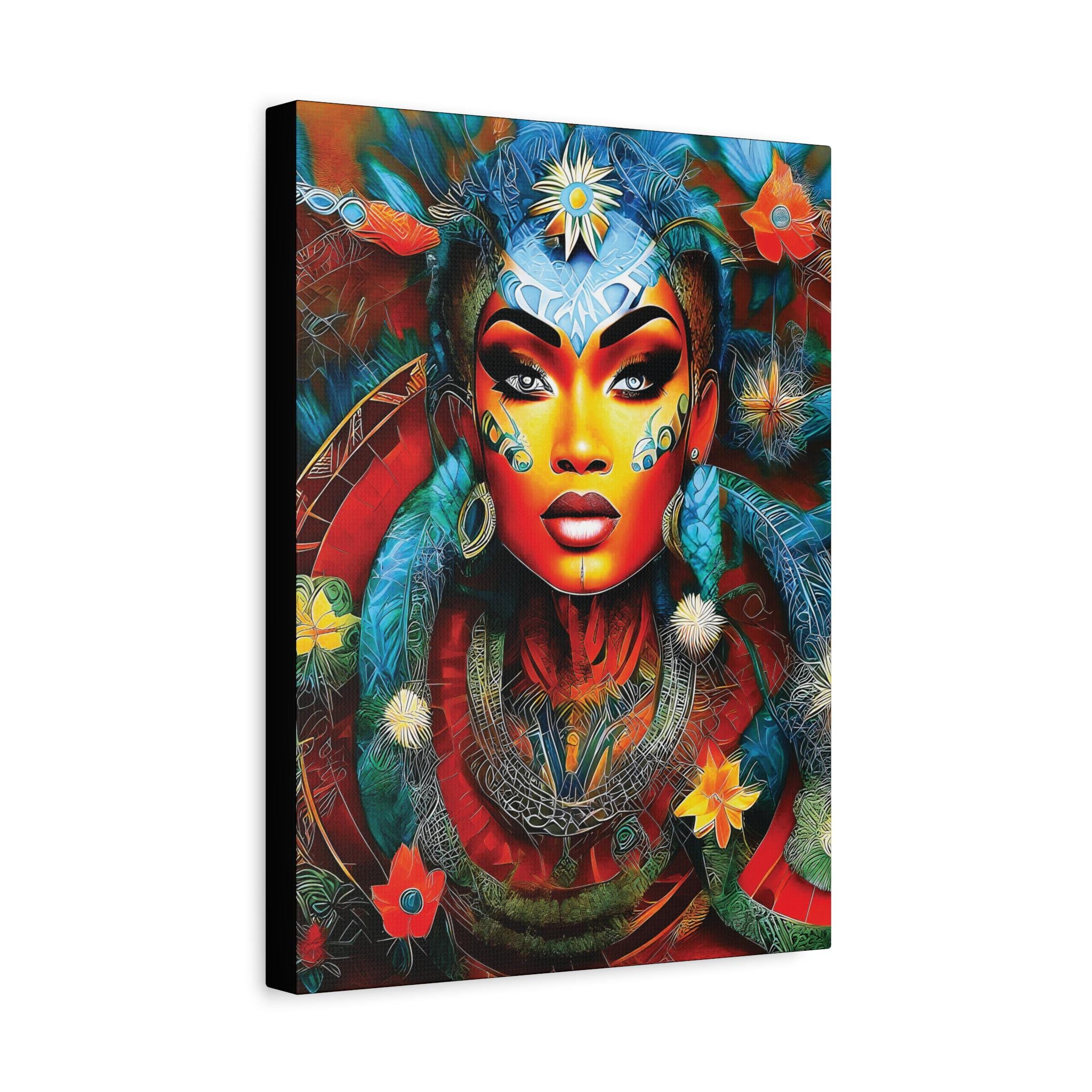 Blue Lace - Canvas Wall Art