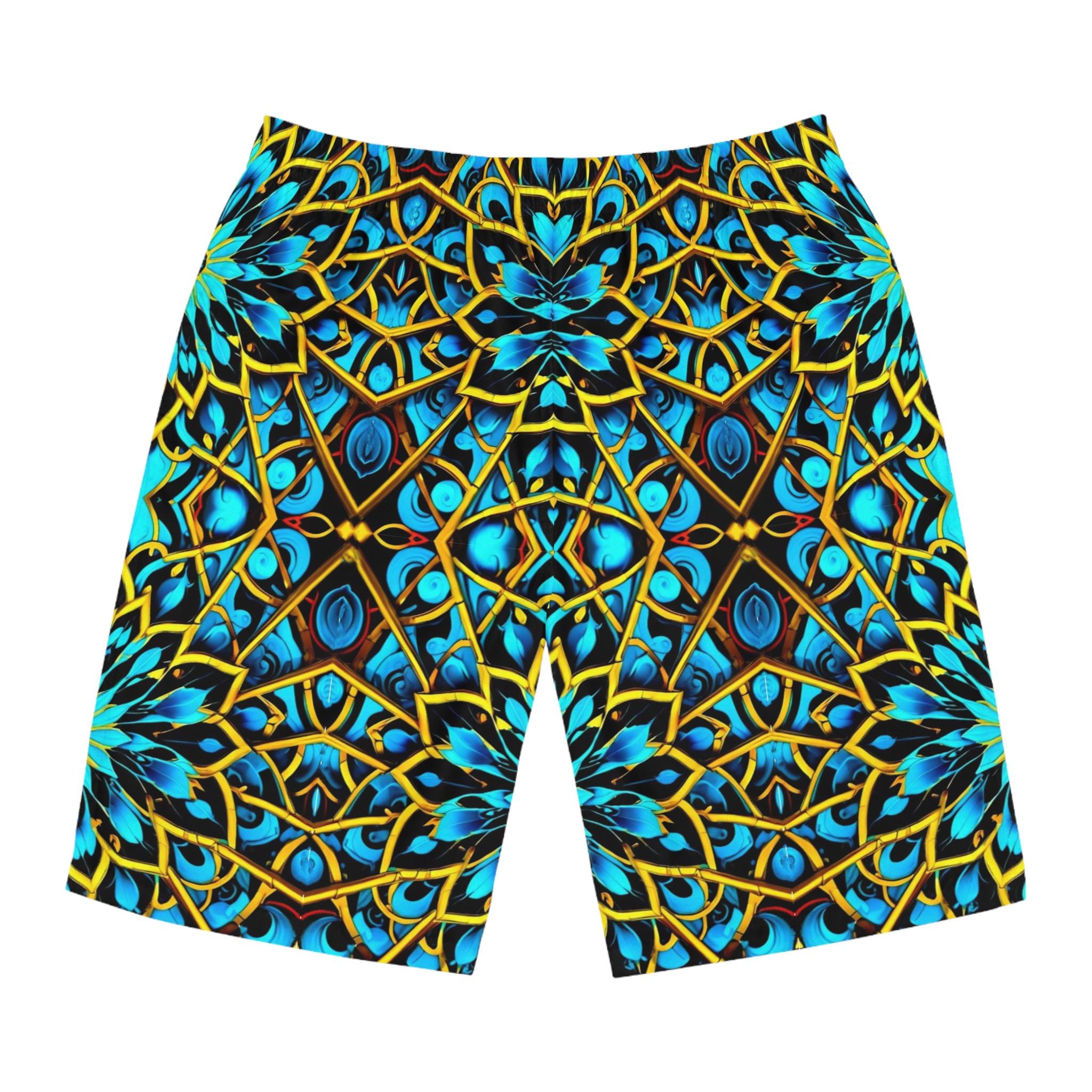 Blue Lace Ab - Board Shorts