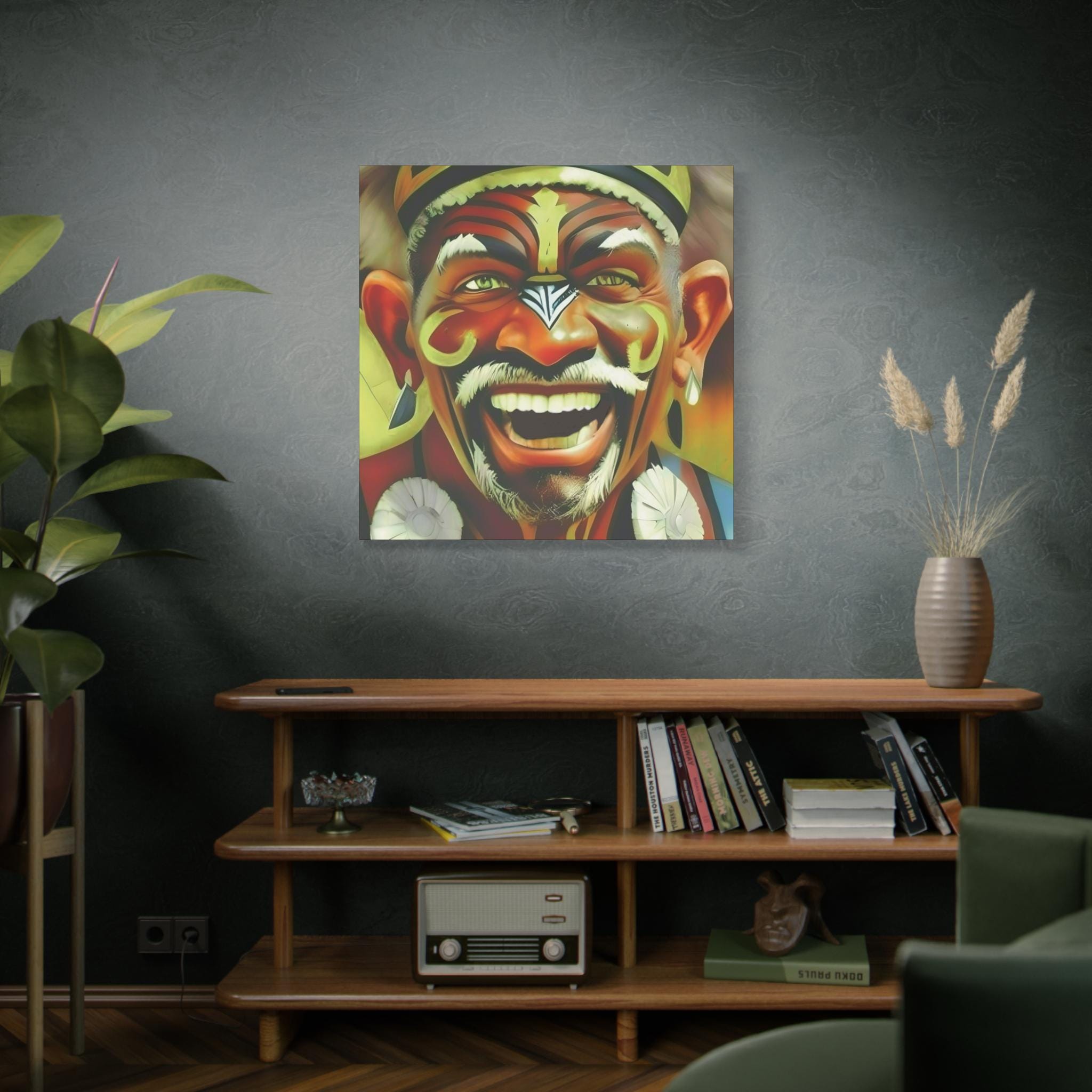 Happy Elder - Canvas Wall Art