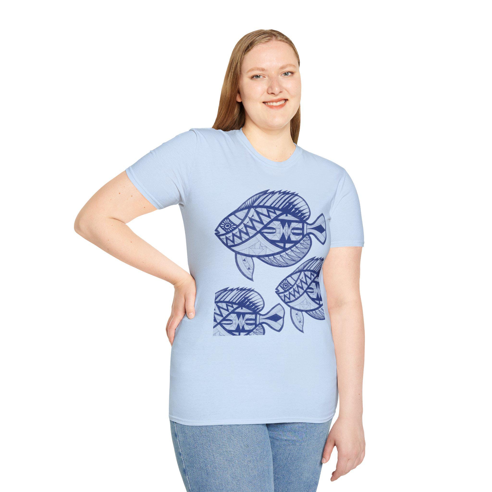 Blue Fish 11 - T Shirt