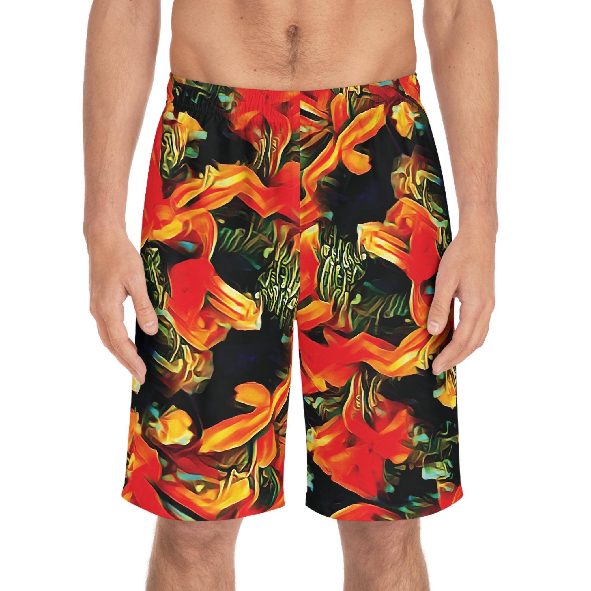 Pointsetta - Board Shorts