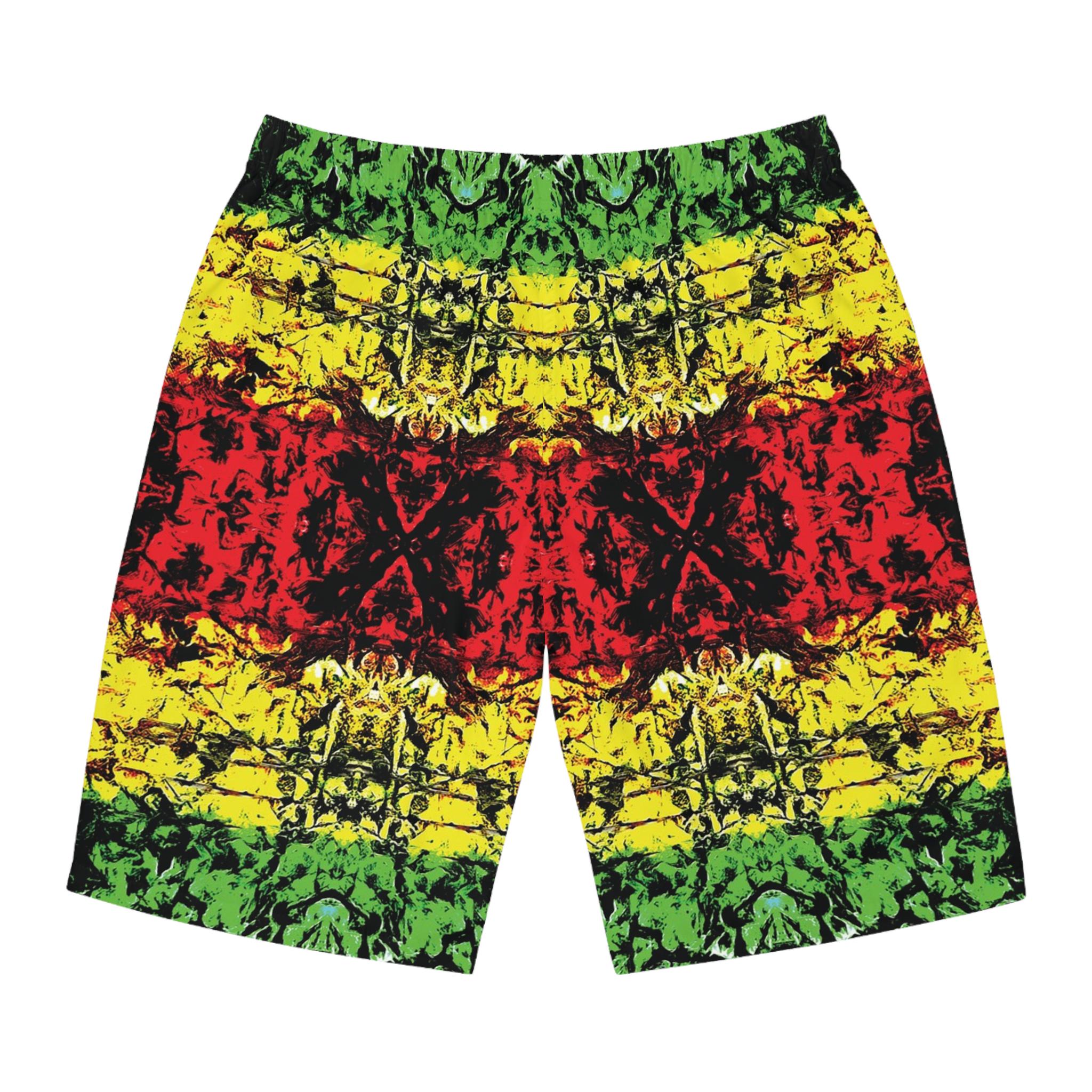 Reggae Stripe - Board Shorts