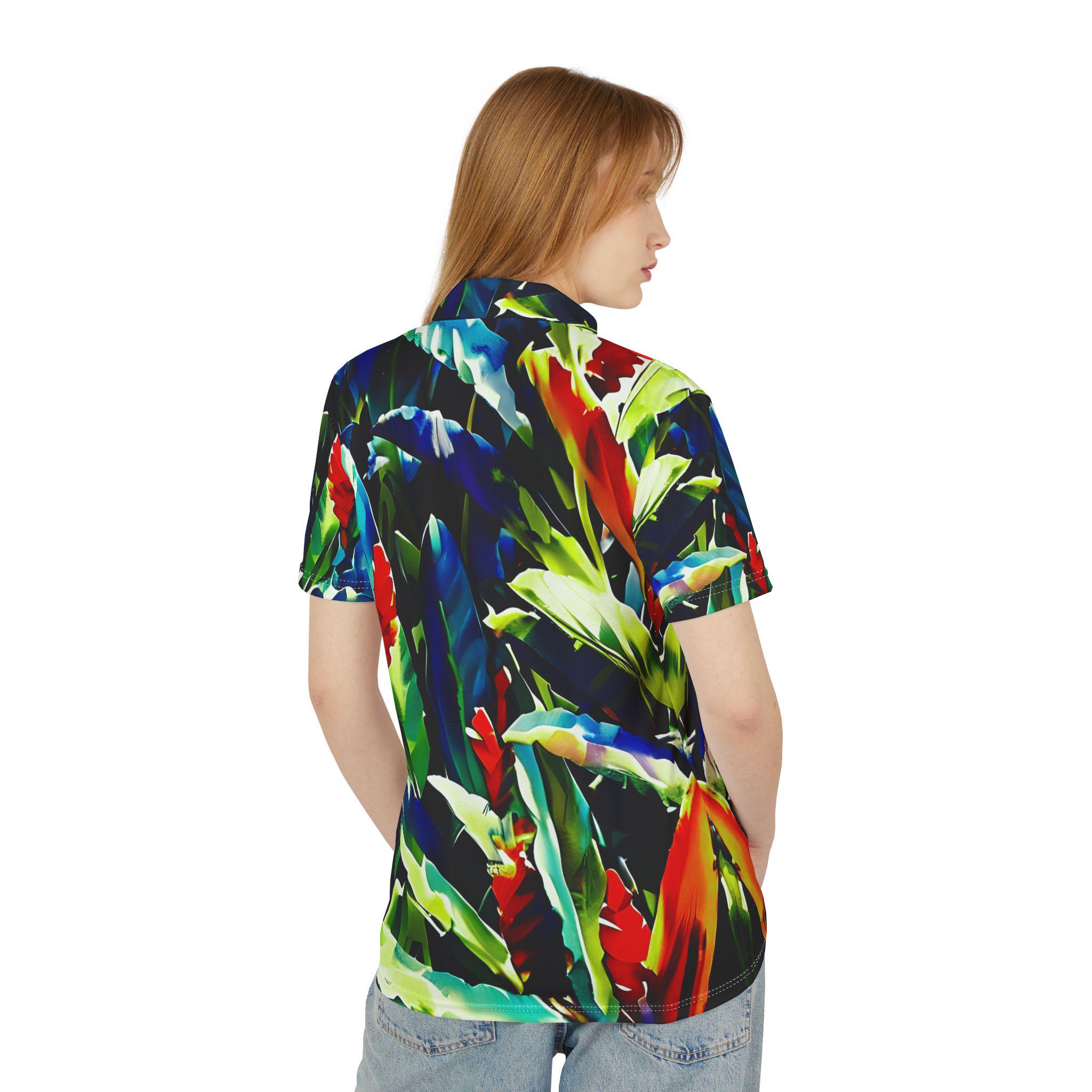 Floral Ginger - Polo Shirt