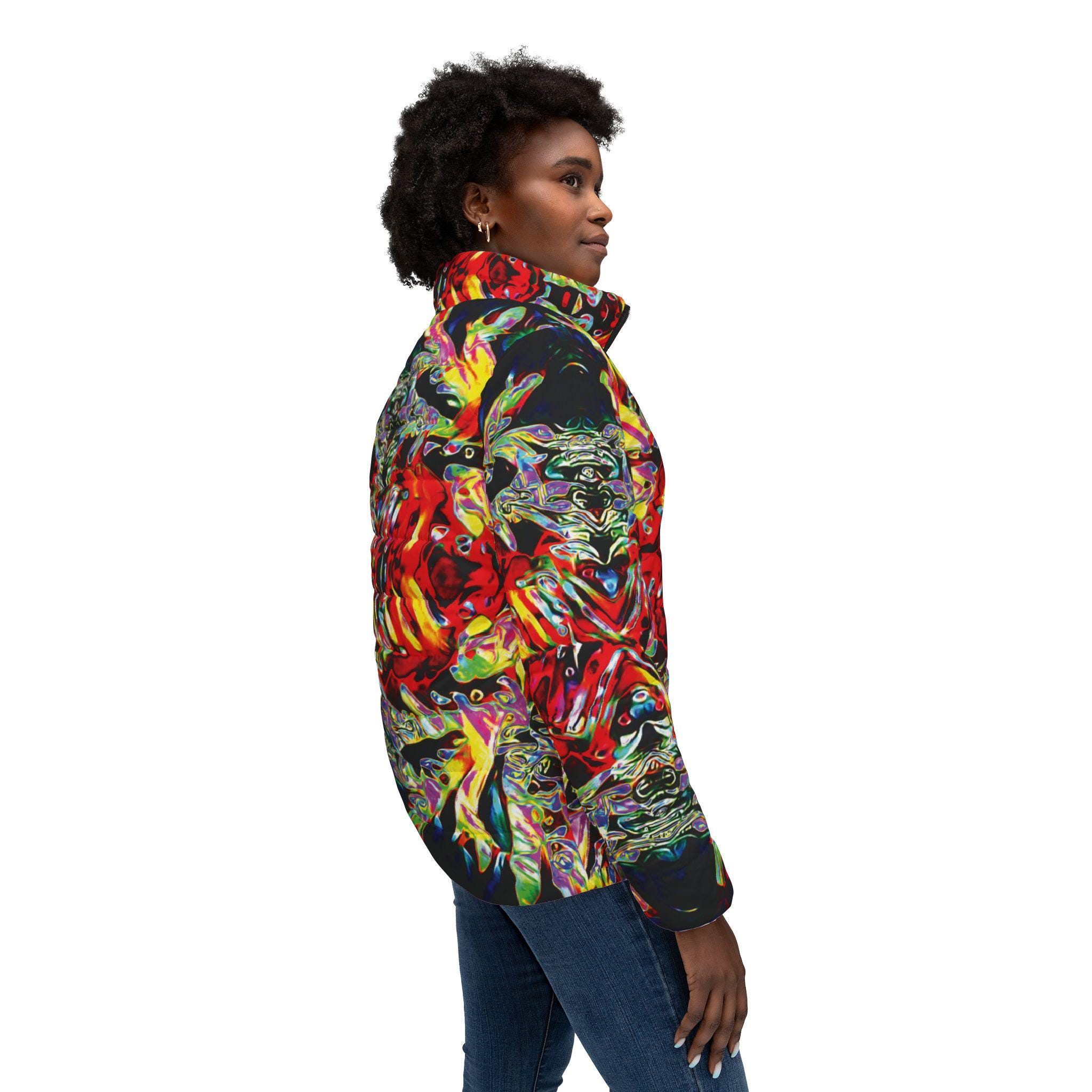 Clown Spike - Womens Puffer Jacket