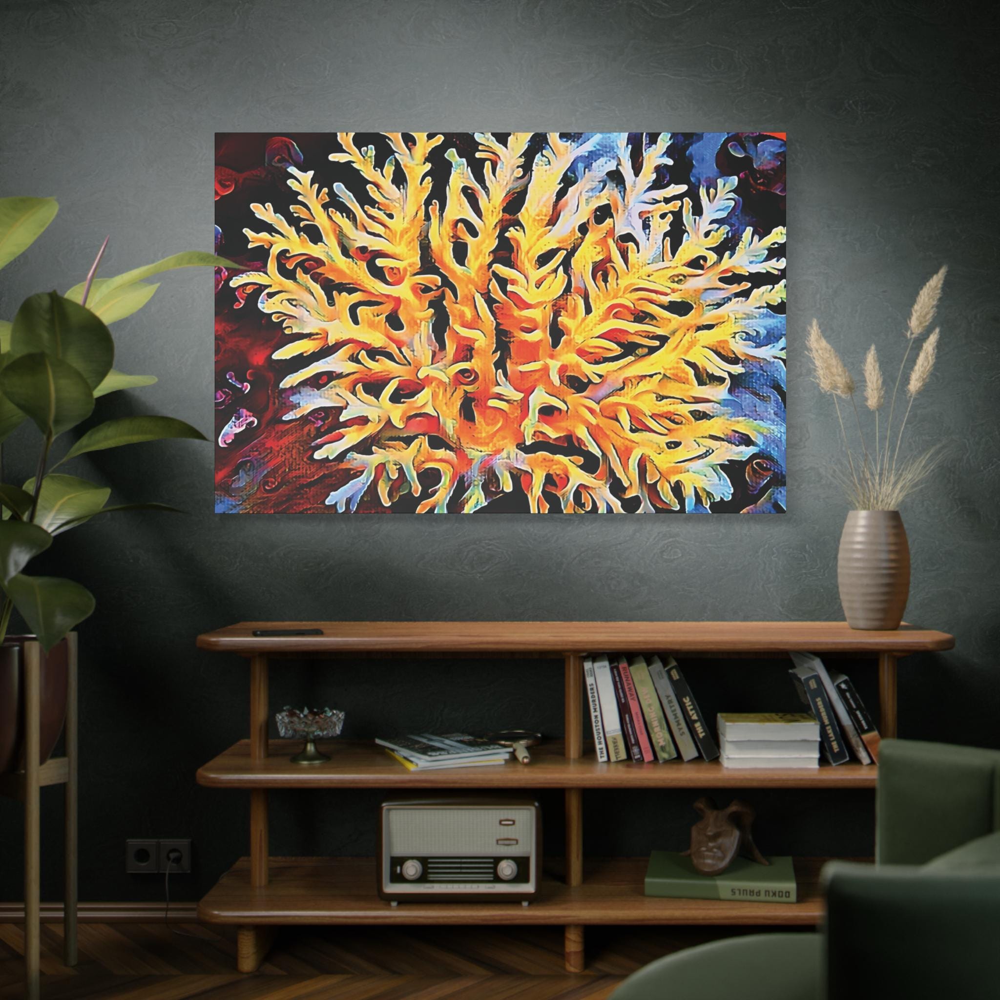 Gold Striker - Canvas Wall Art