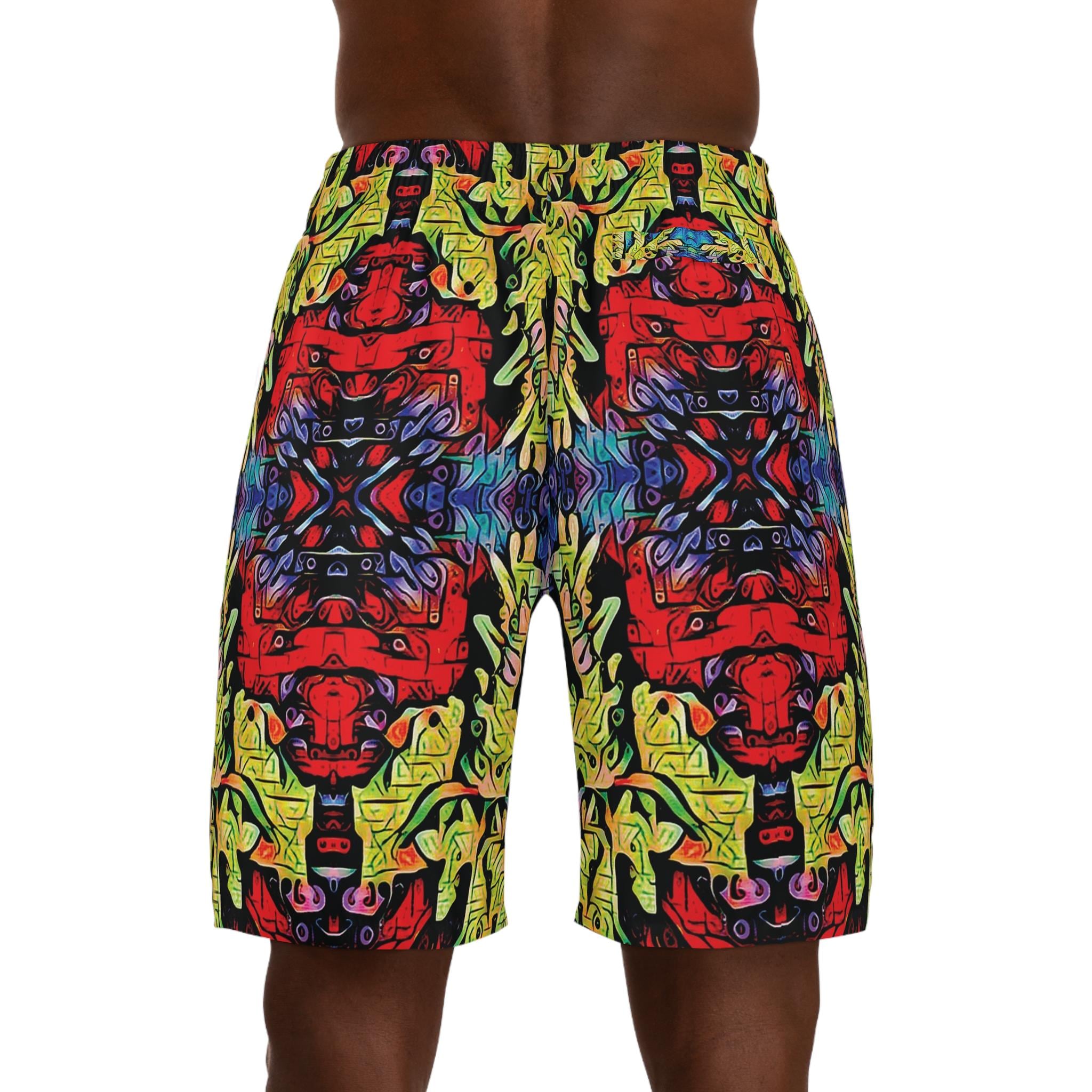 Yellow Branch - Jogger Shorts