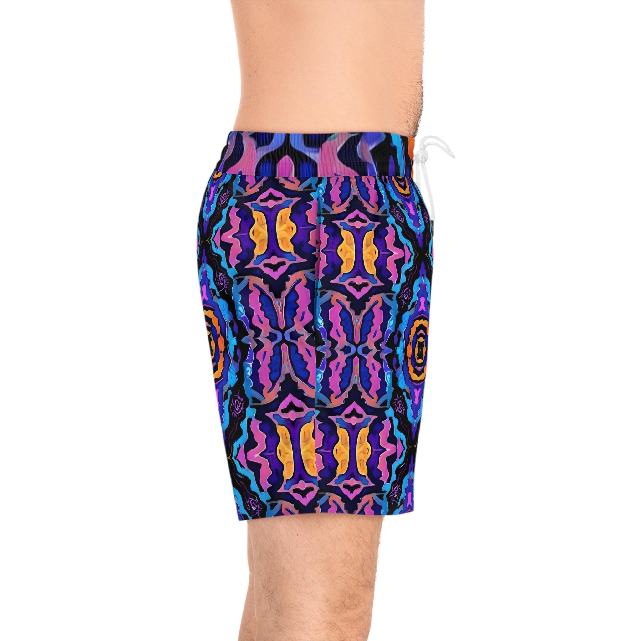 Purple H - Mens Swimwear