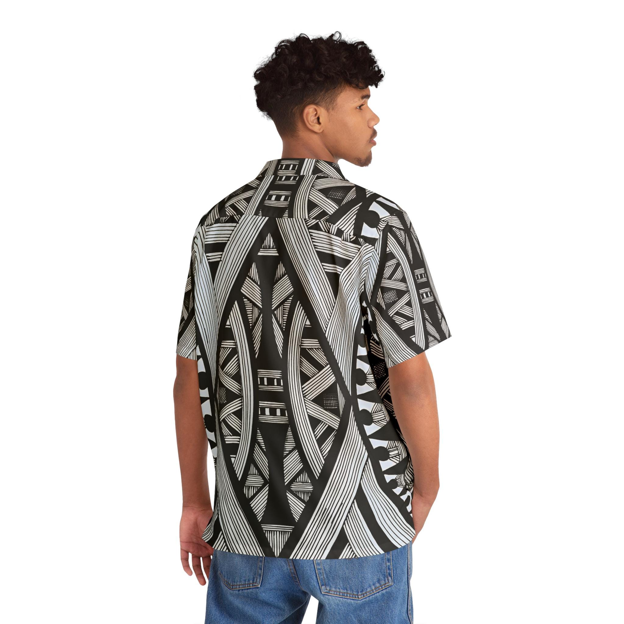 BW Tapa - Hawaiian Shirt