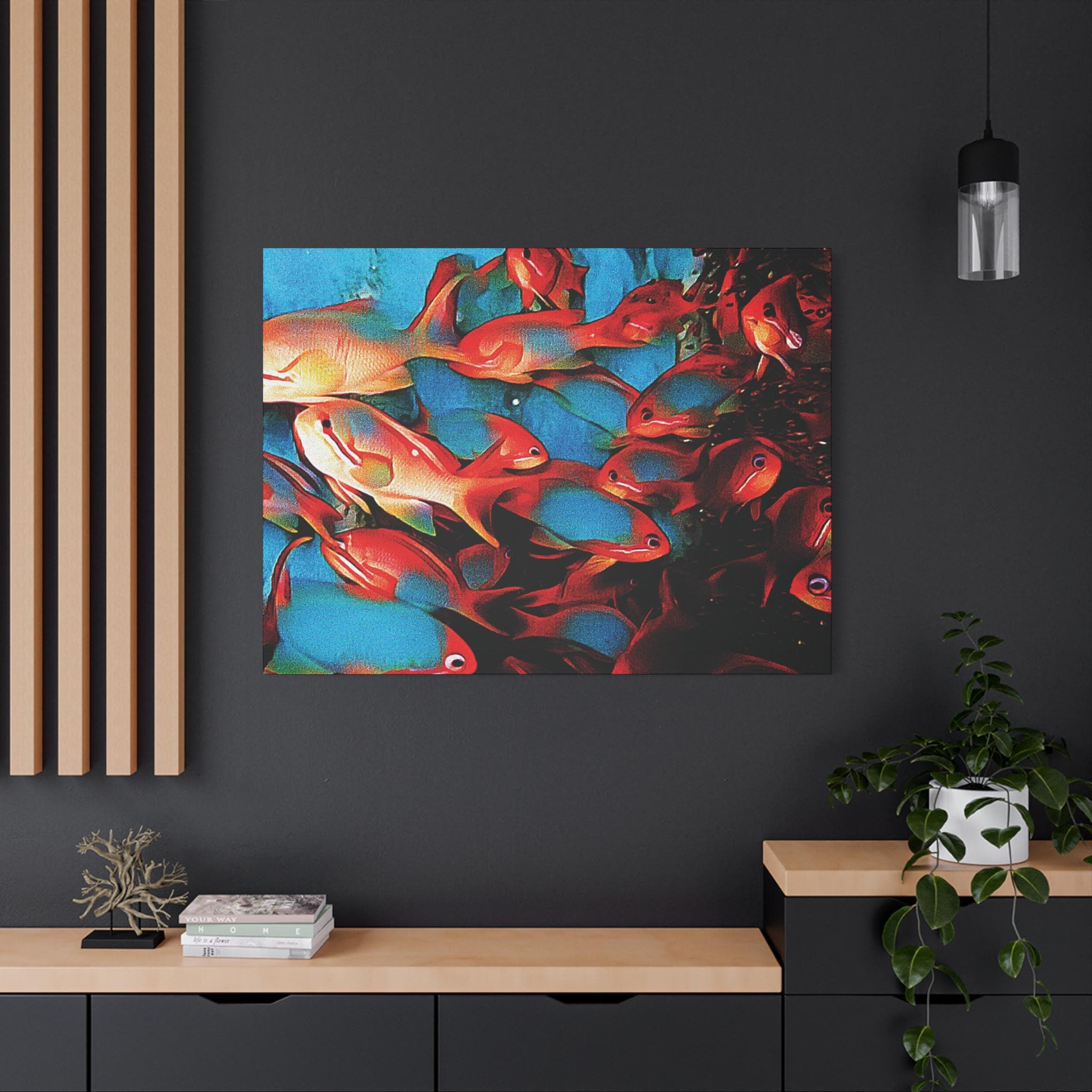 Out of the Blue - Canvas Wall Art