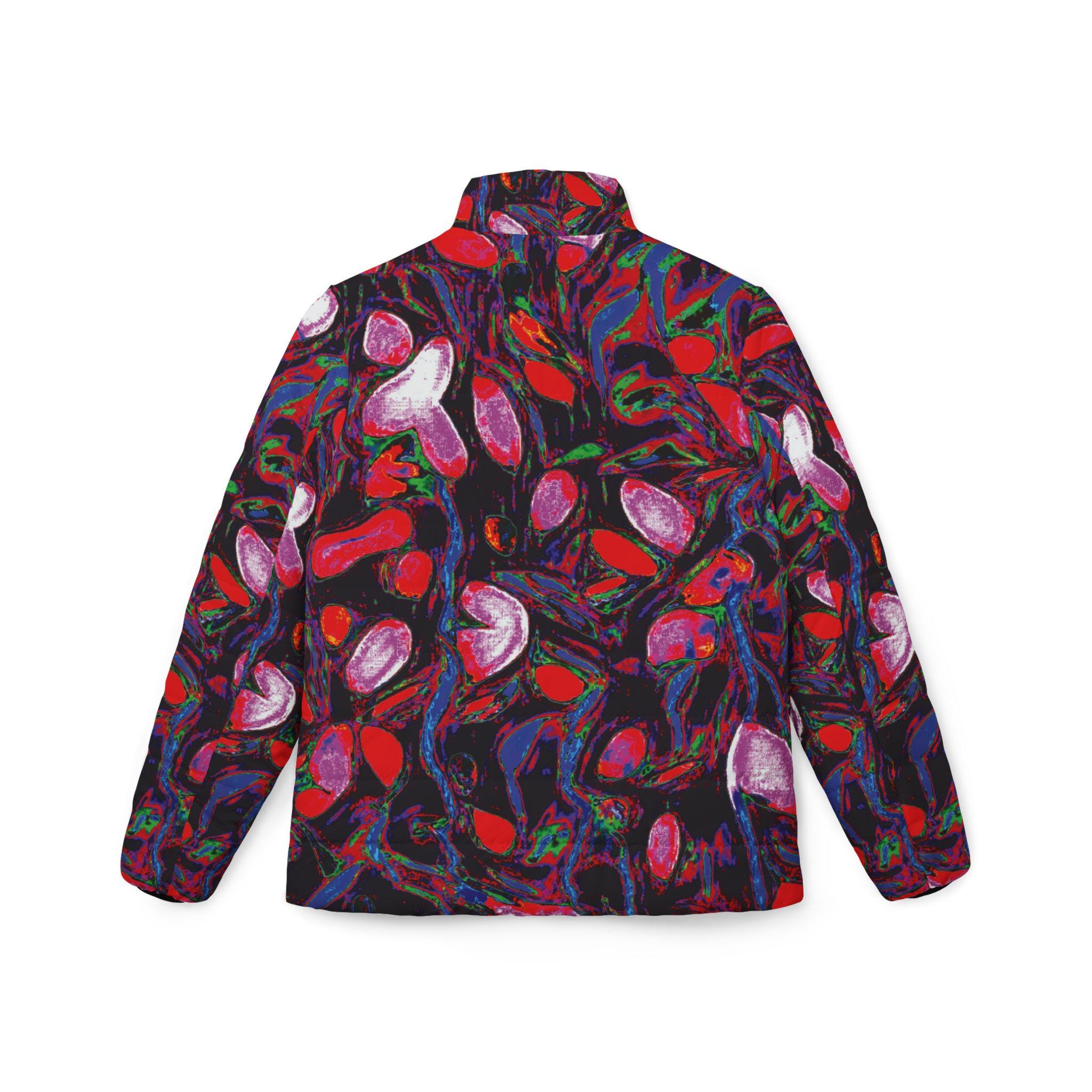 Red Blush - Womens Puffer Jacket