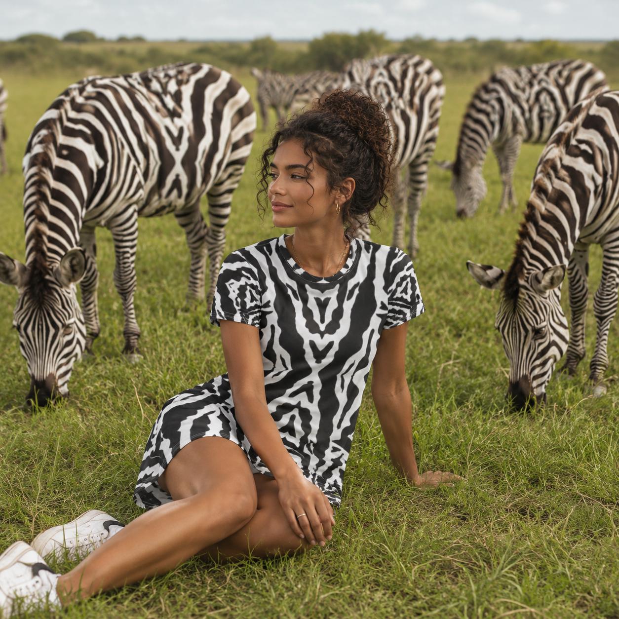 Zebra Confusion - Dress