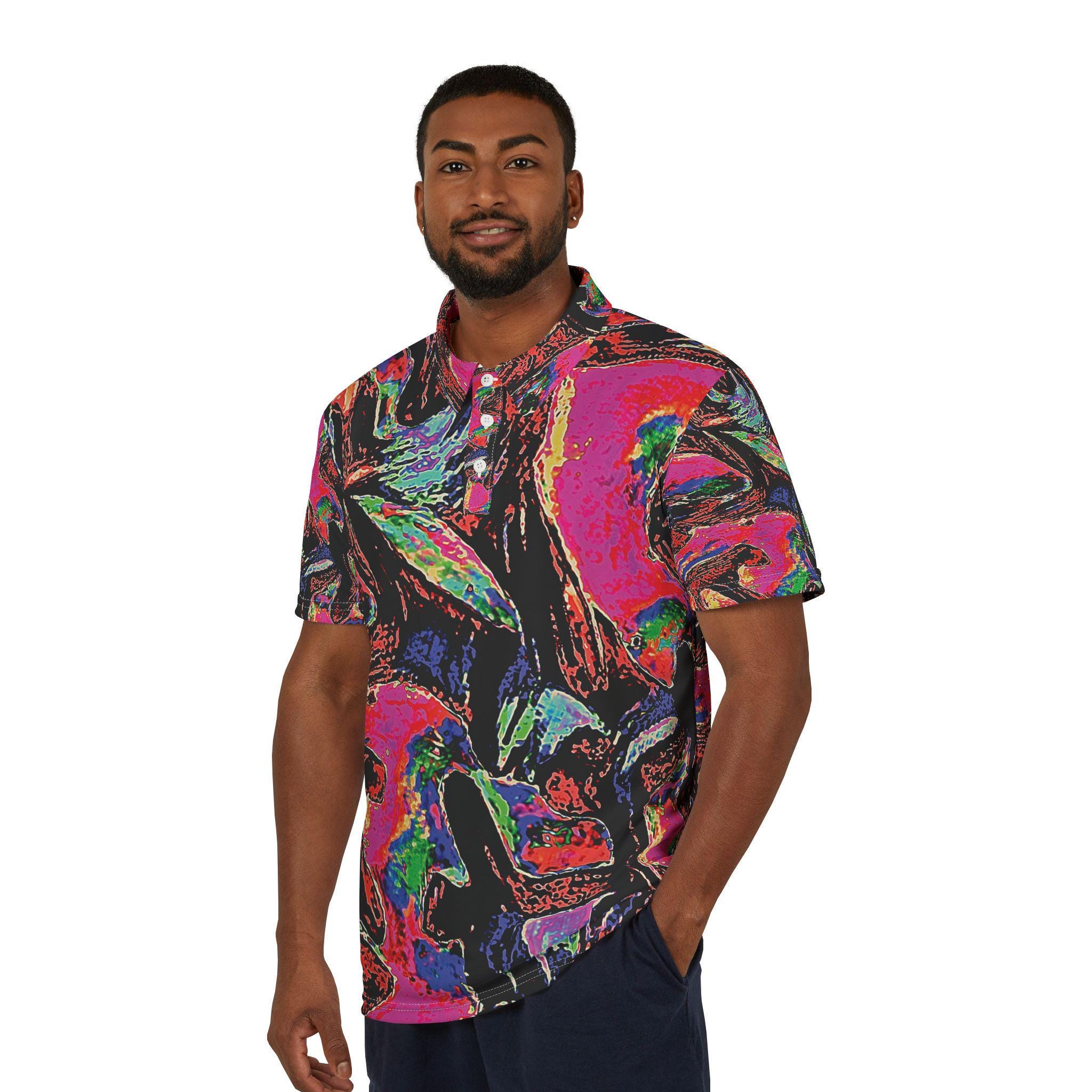 Pink Branch - Polo Shirt