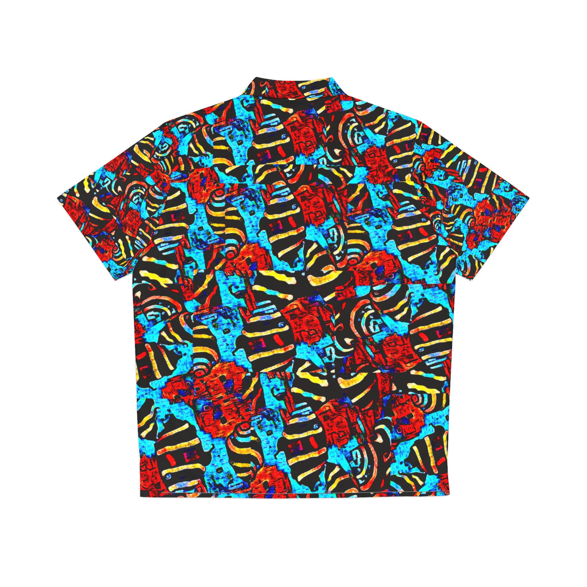 Colorful Snails on the Move - Hawaiian Shirt