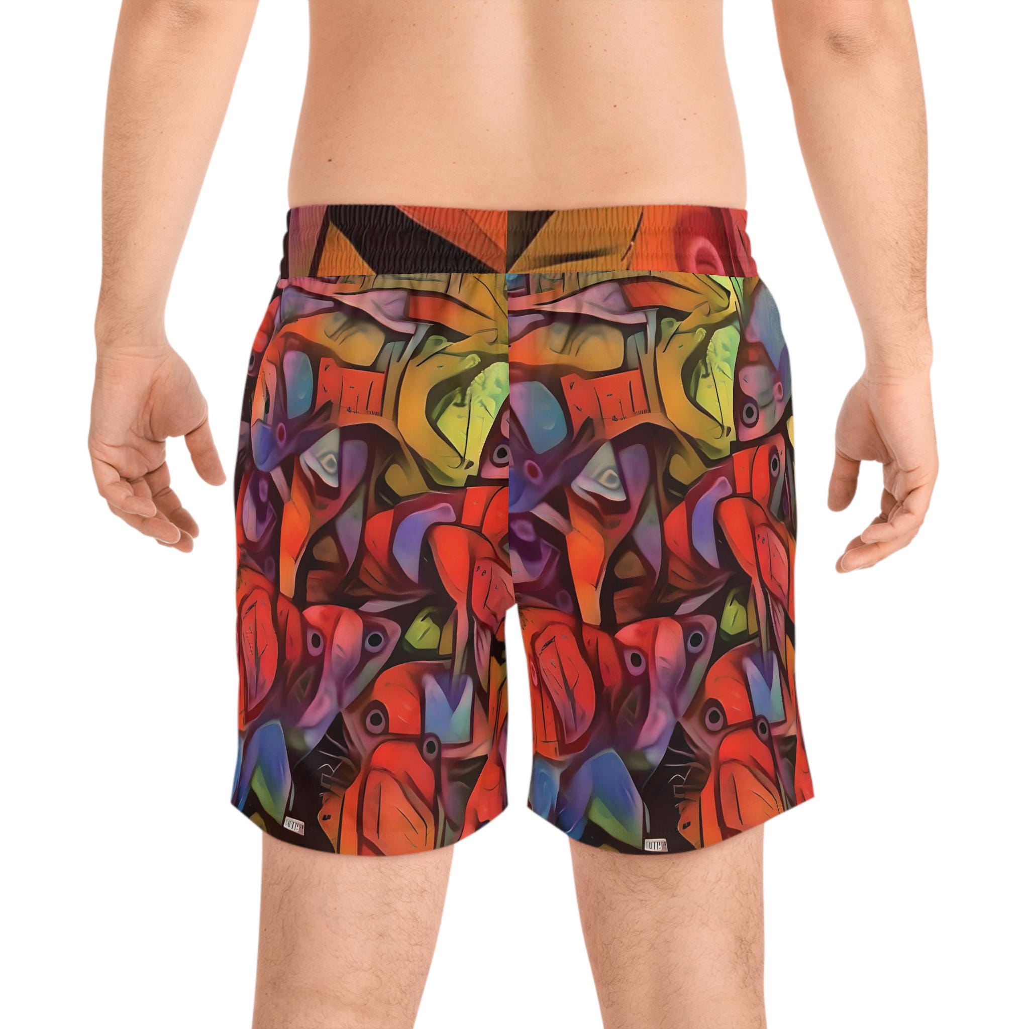 Square Backs Right - Mens Swimwear