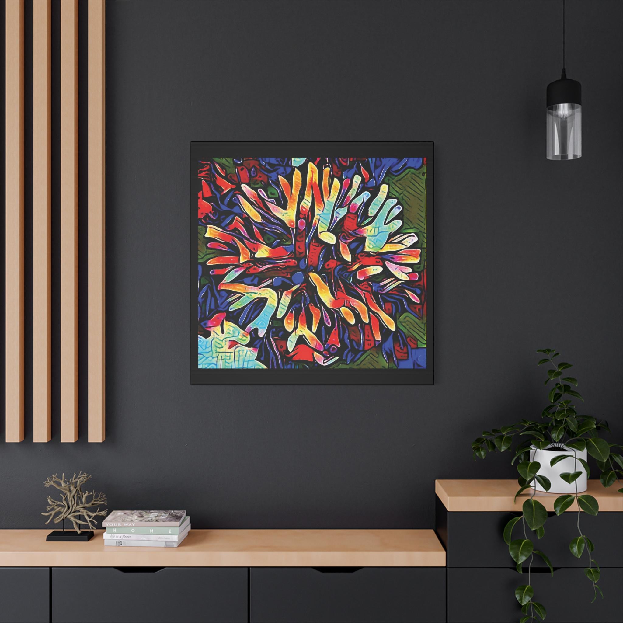 Coral Circus - Canvas Wall Art