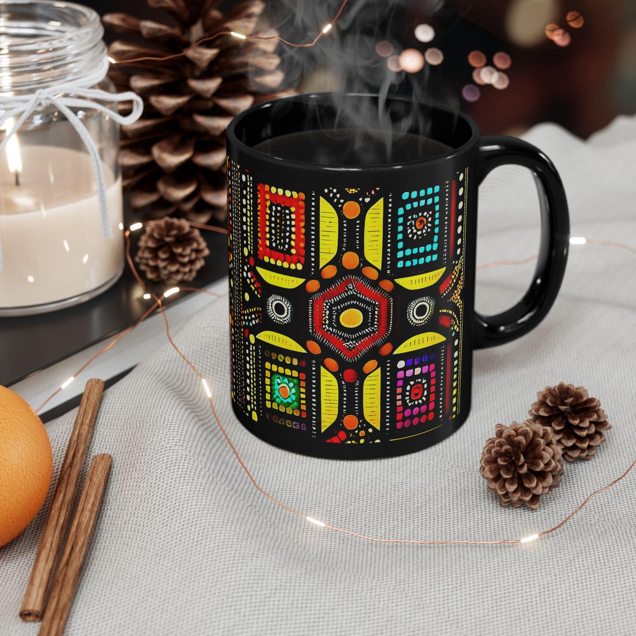 Square Dots - Mug