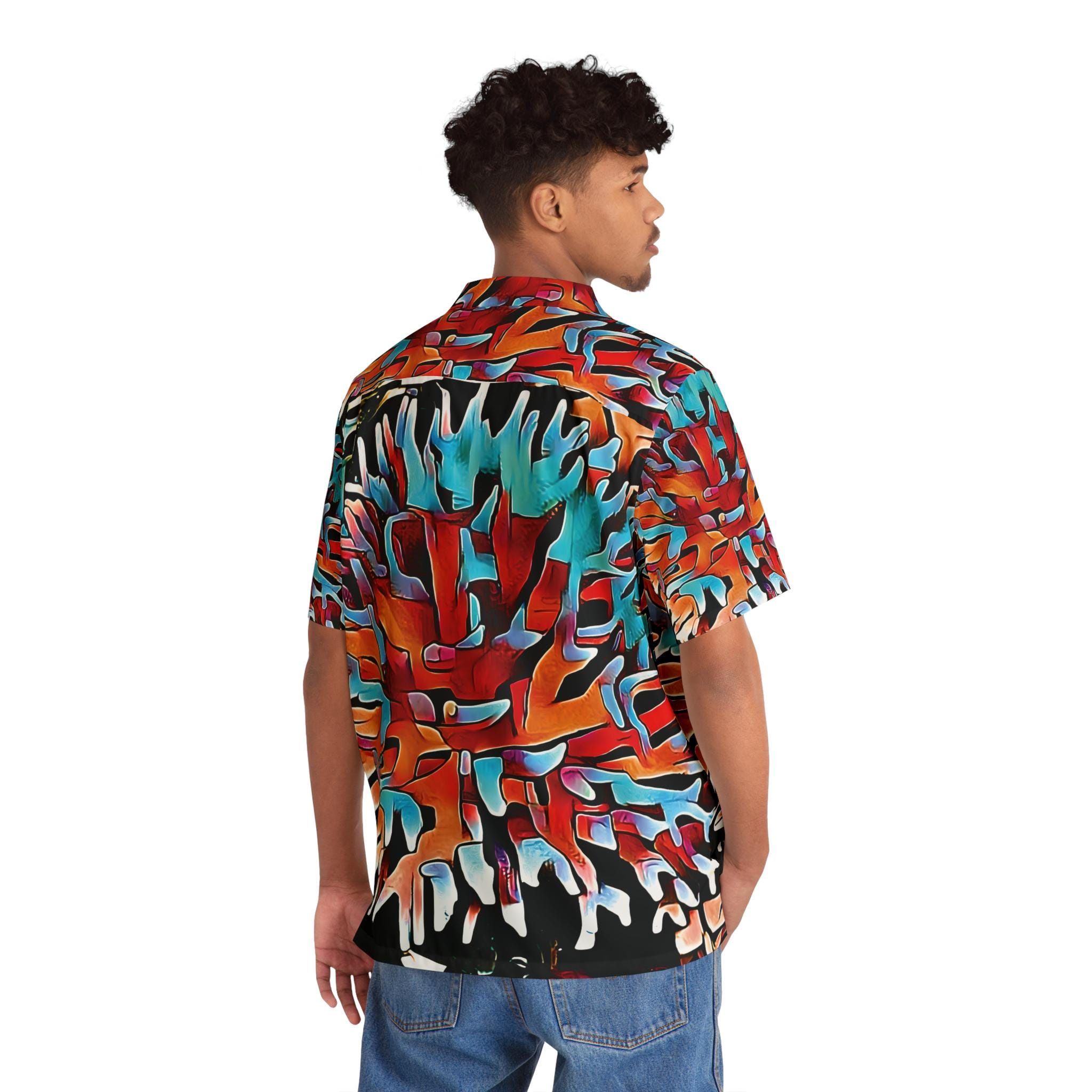 Aqua Spike - Hawaiian Shirt