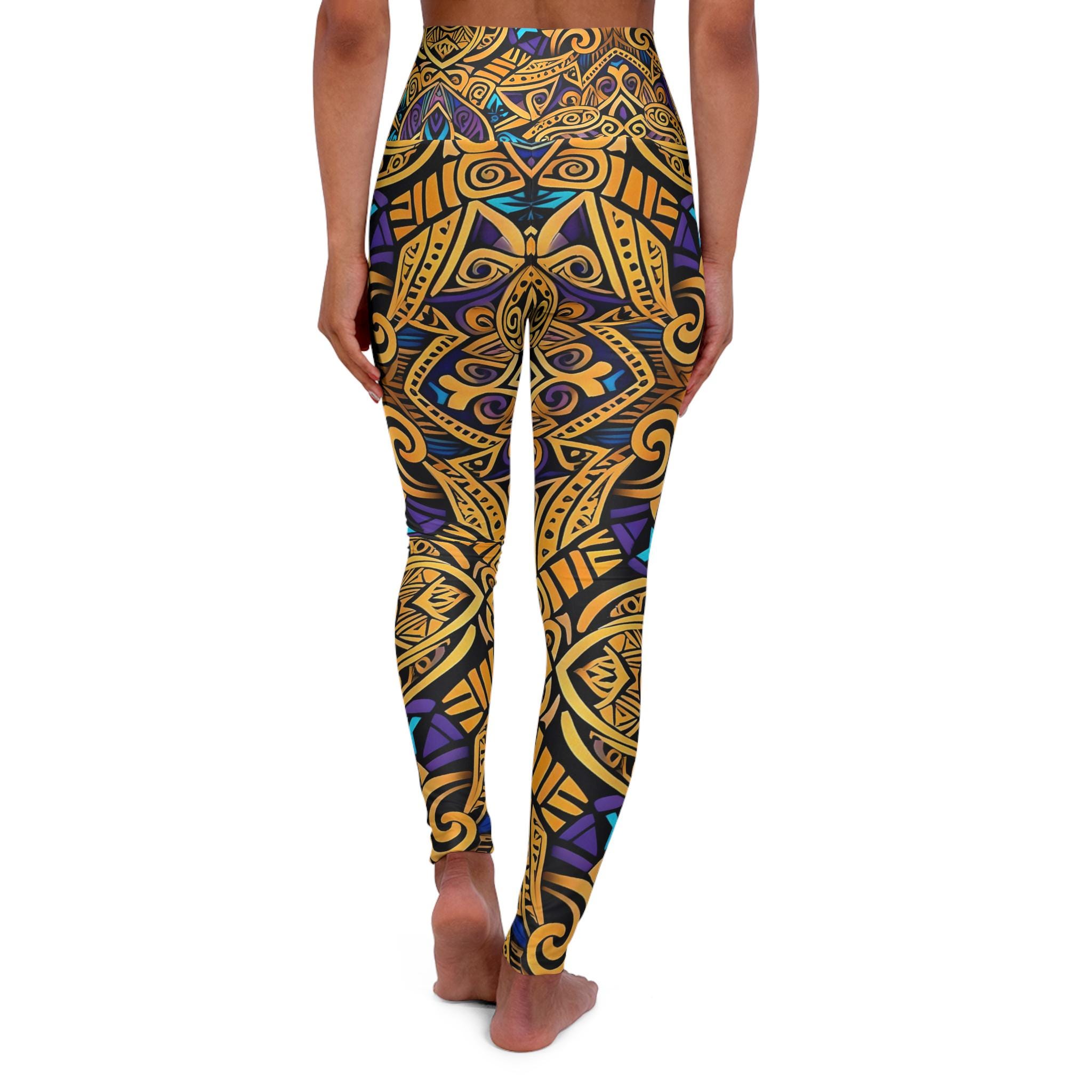 Gold Indo - Yoga Pants