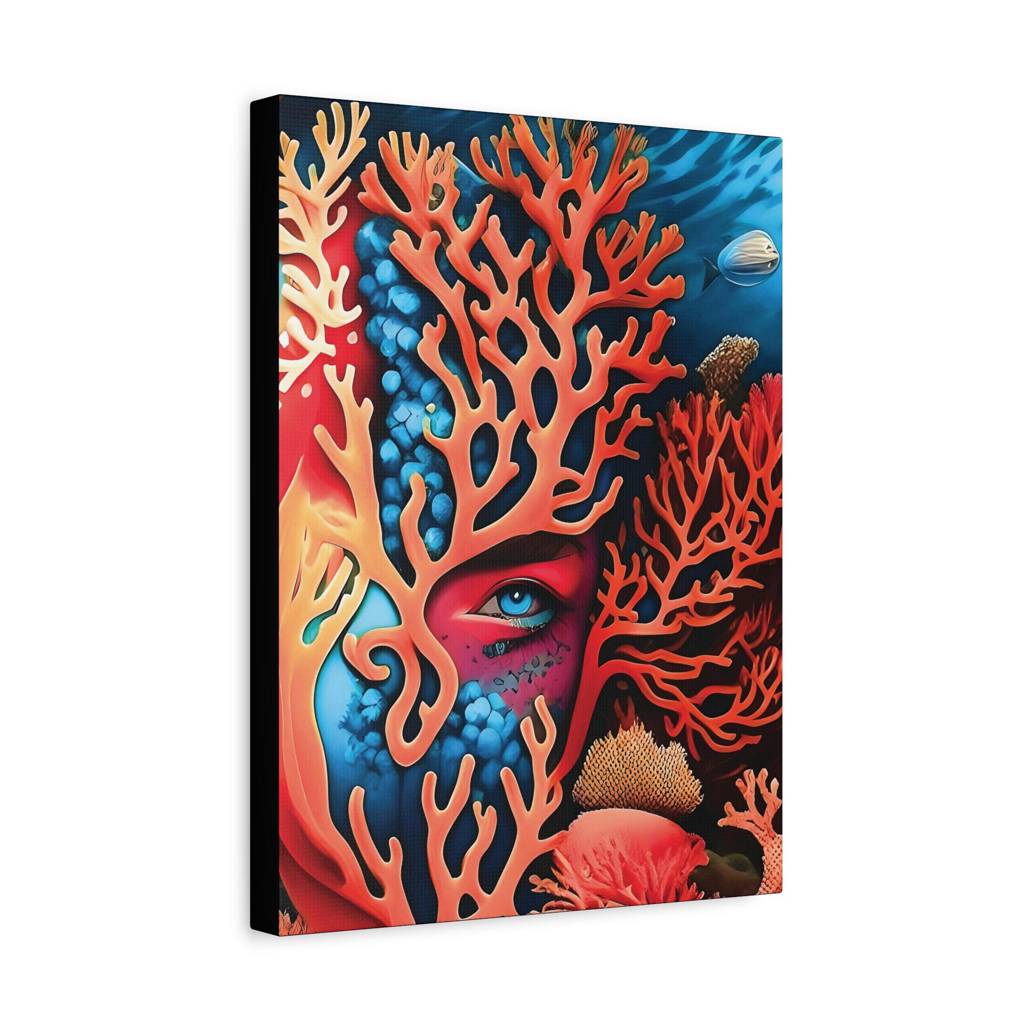 Hiden Reef - Canvas Wall Art