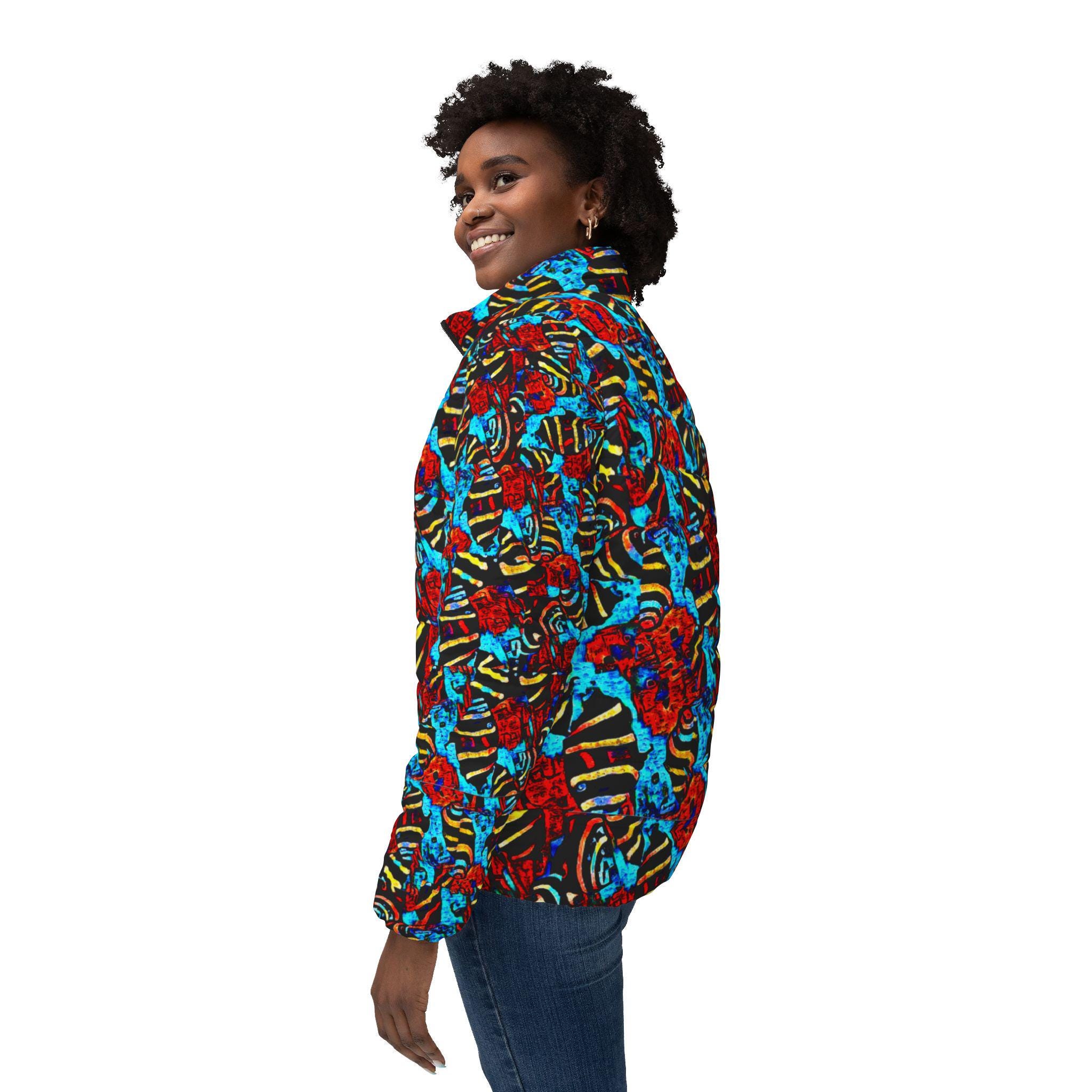Small Snails - Womens Puffer Jacket