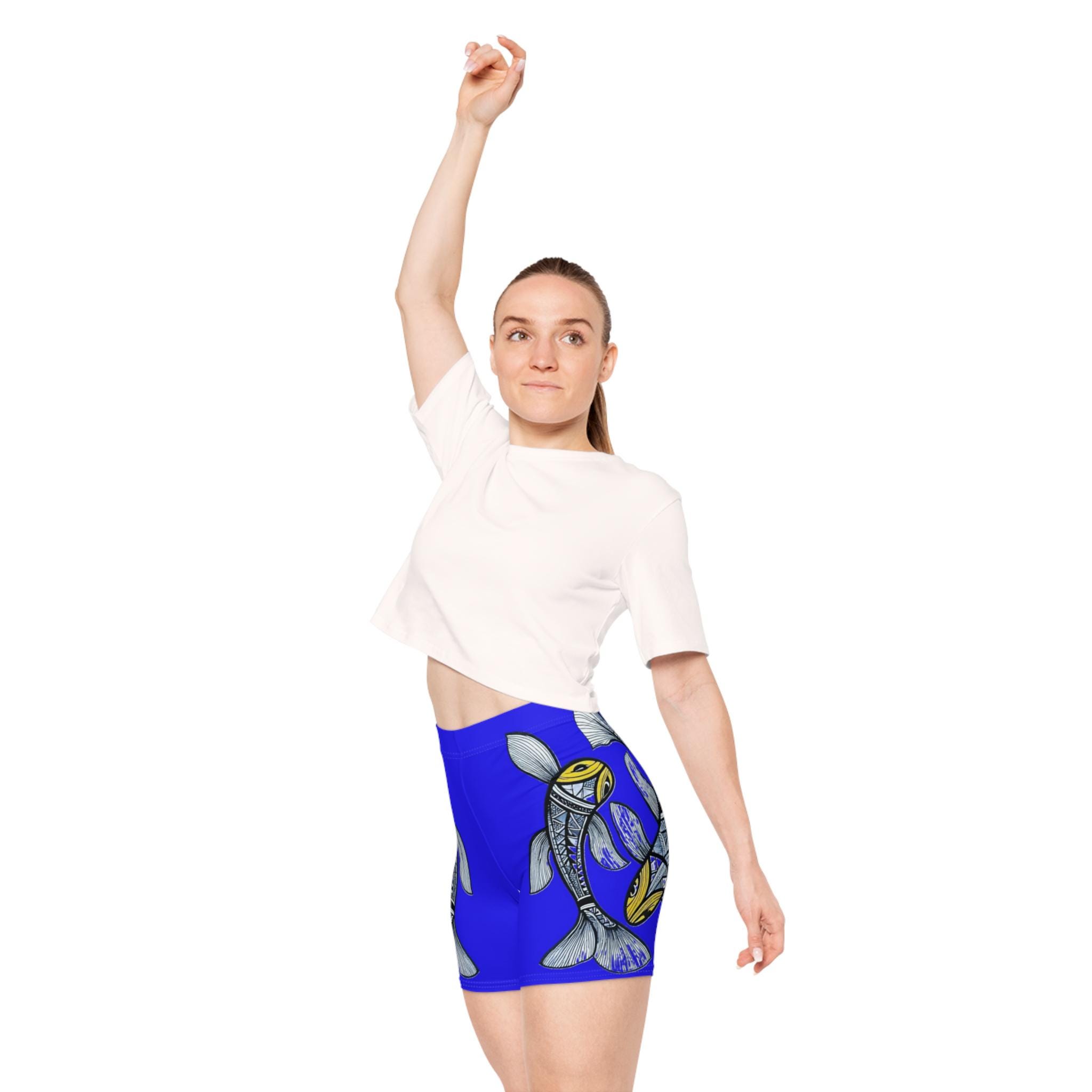 Koi Fun - Womens Biker Shorts
