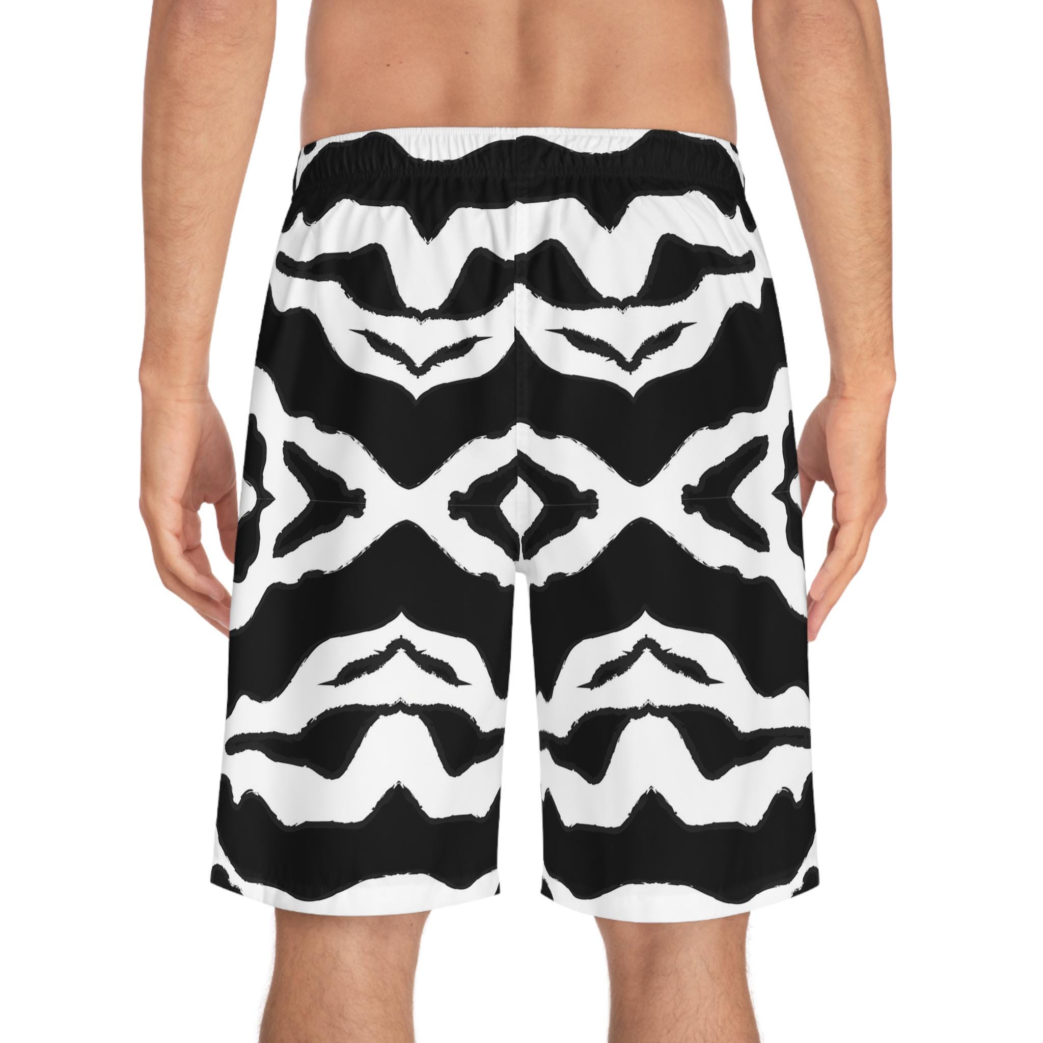 Zebra Confusion - Board Shorts