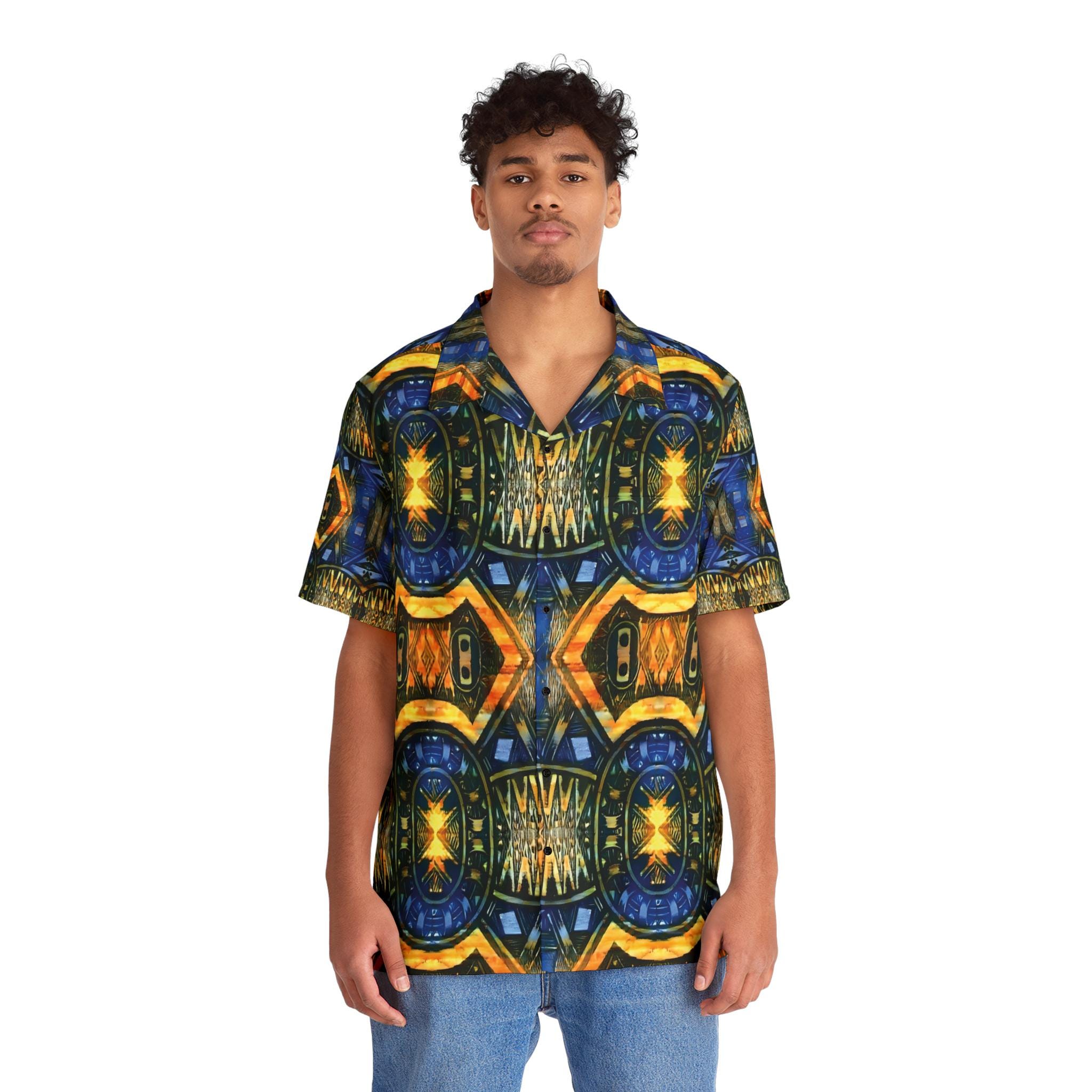 Blue Shield - Hawaiian Shirt
