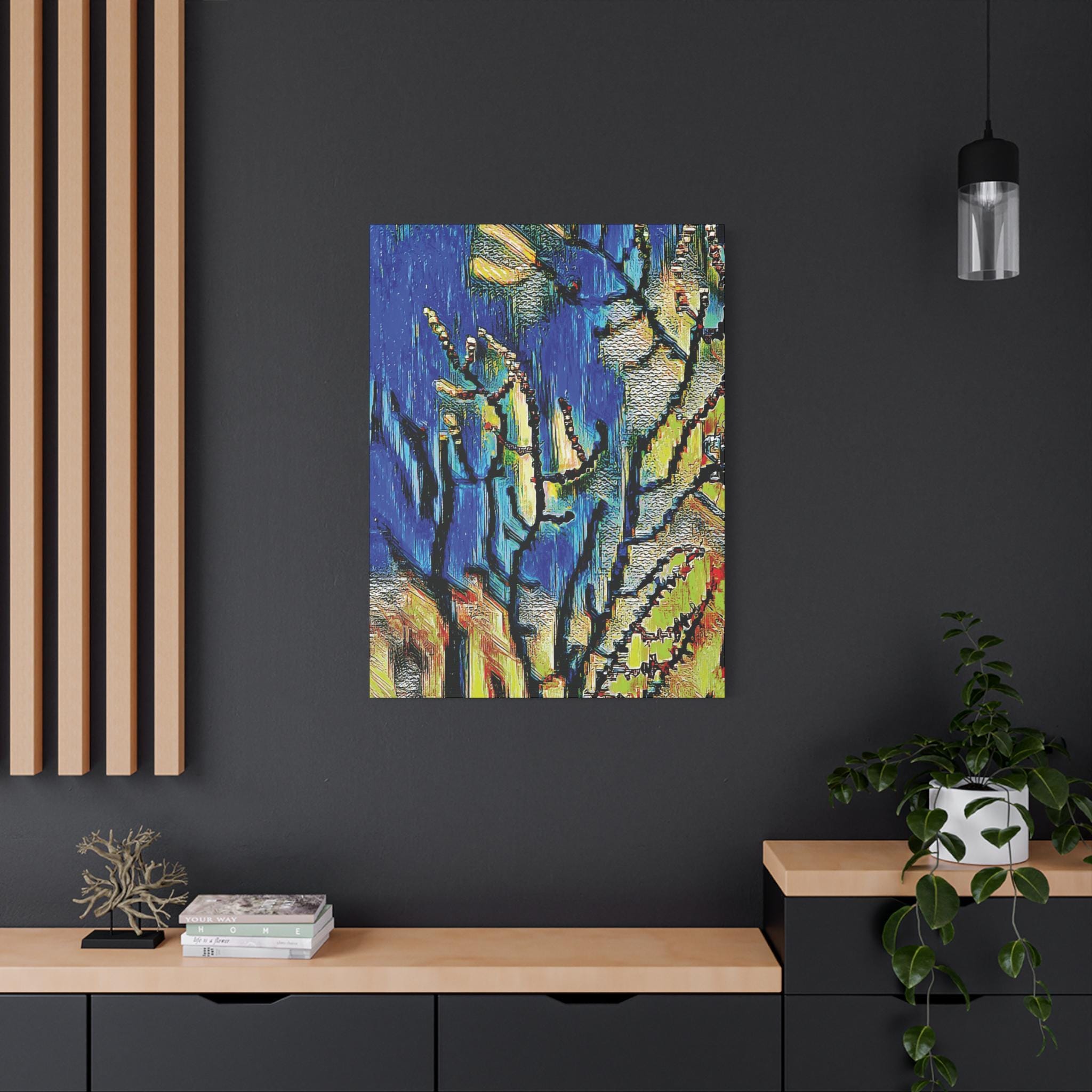 Deep Fan - Canvas Wall Art