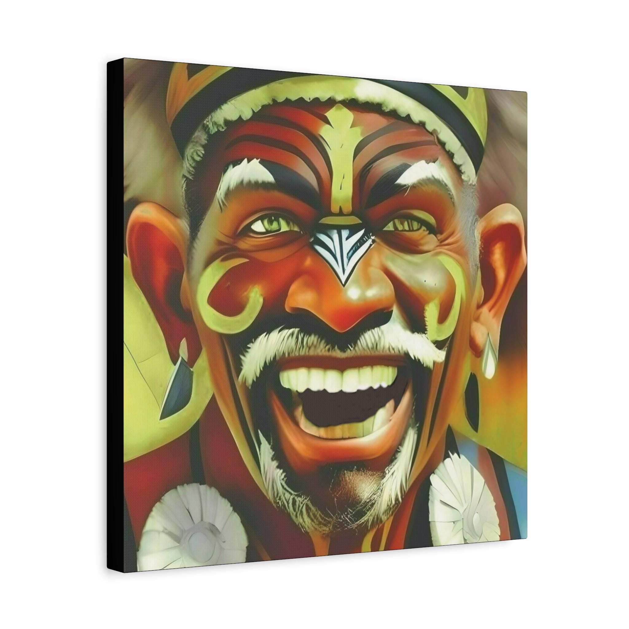 Happy Elder - Canvas Wall Art