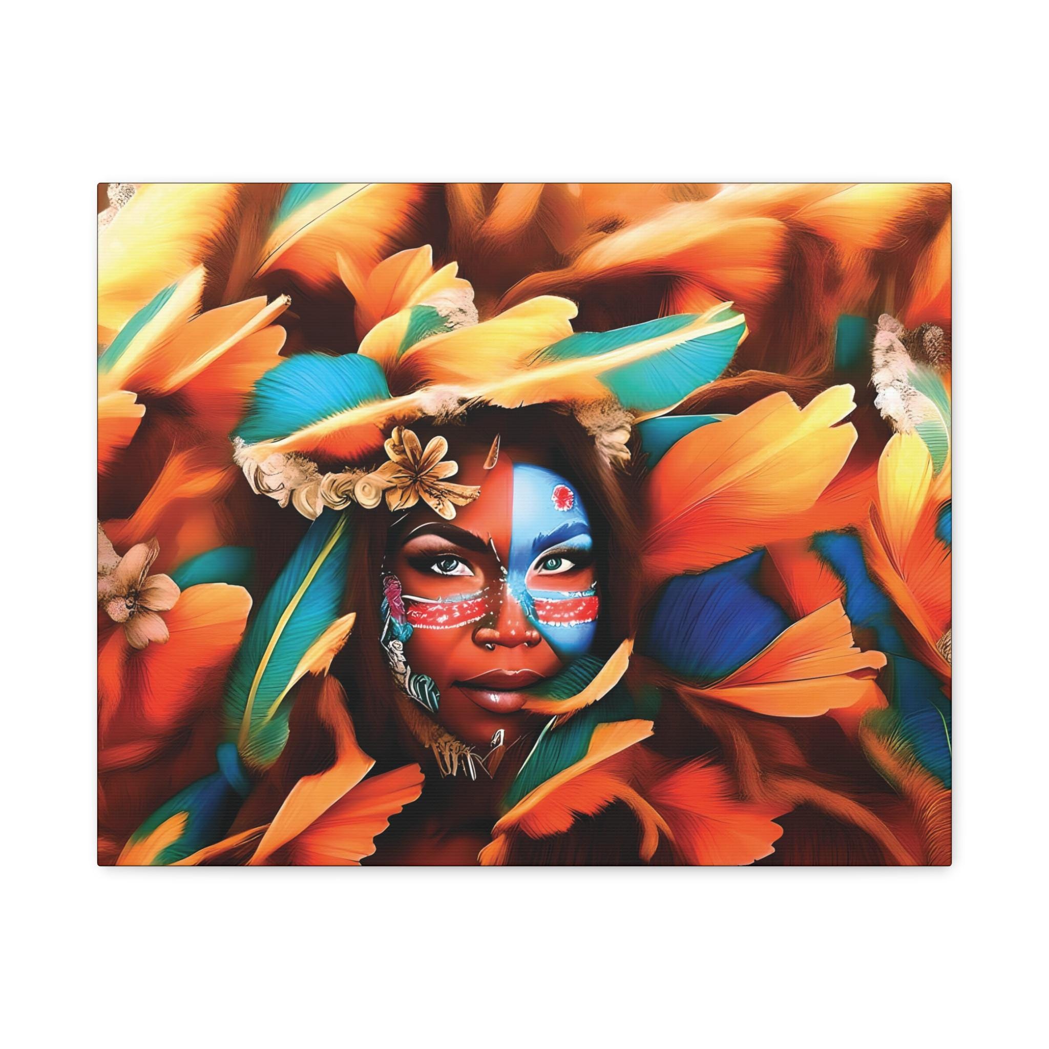 Mystery Girl - Canvas Wall Art