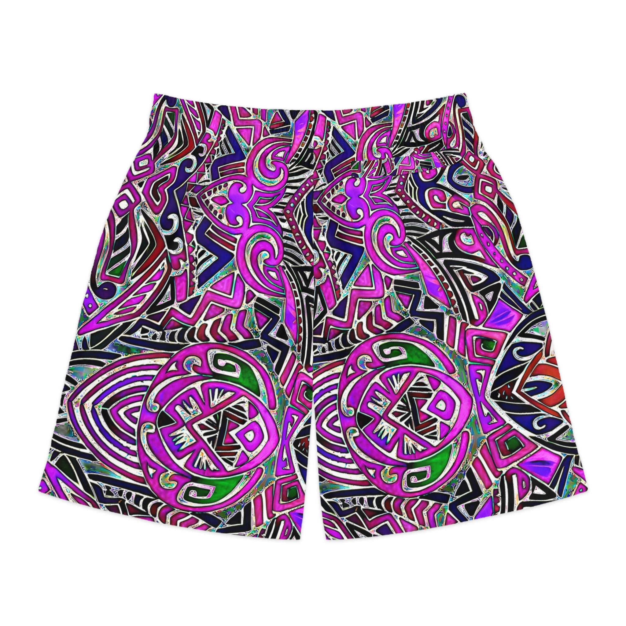 Purple Indo - Jogger Shorts