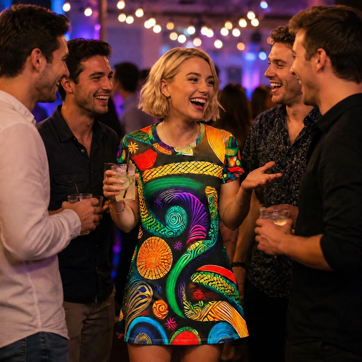 Color Twist - Dress