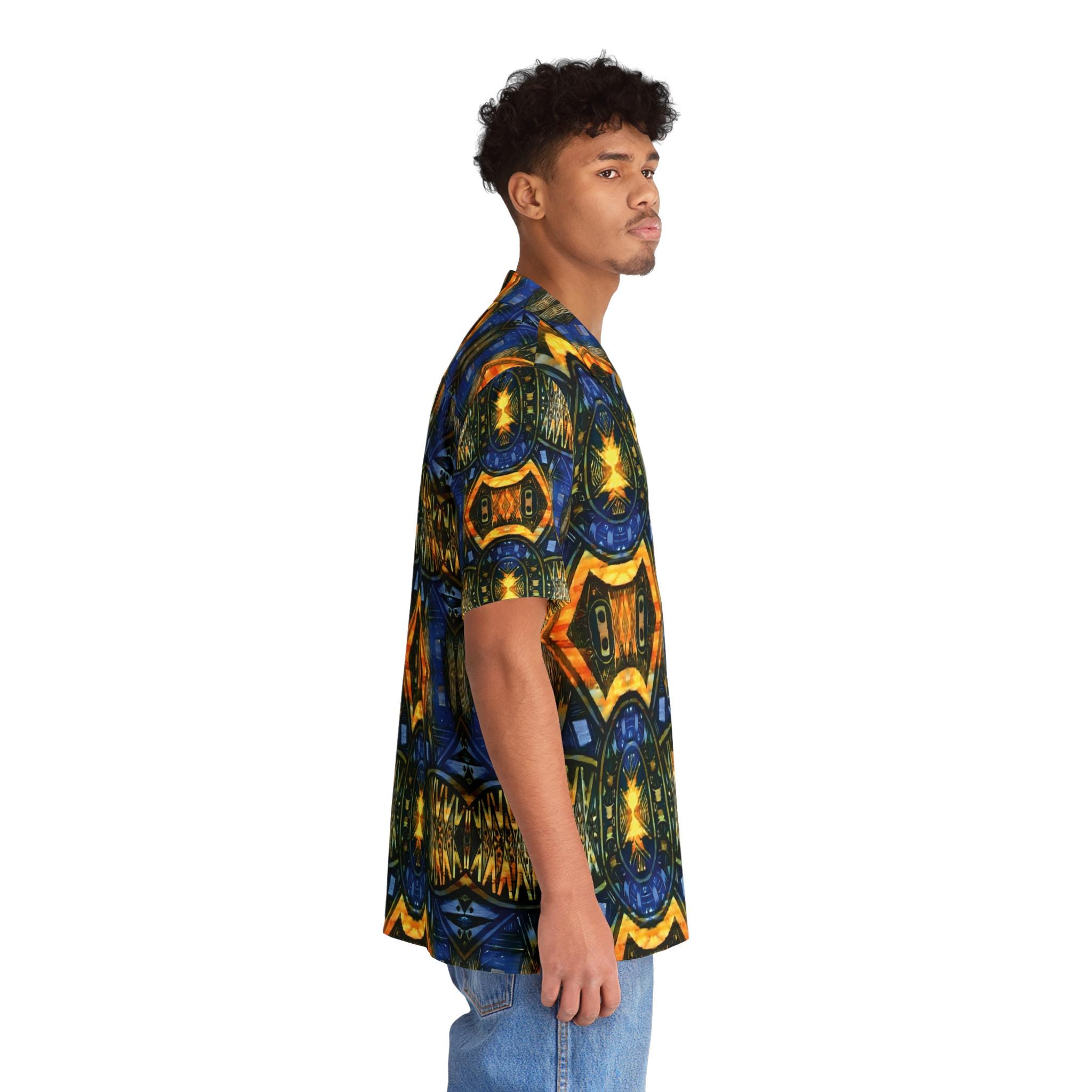 Blue Shield - Hawaiian Shirt