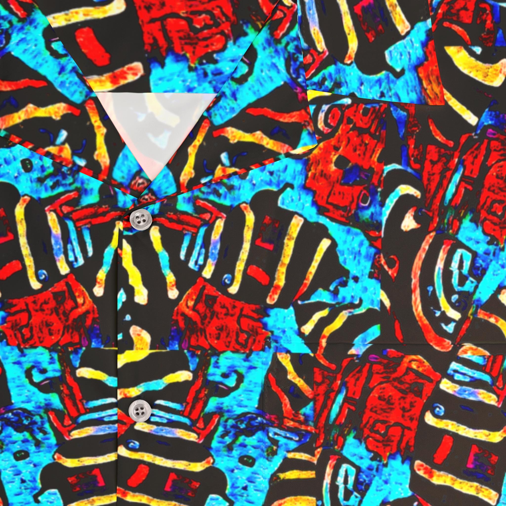 Colorful Snails on the Move - Hawaiian Shirt