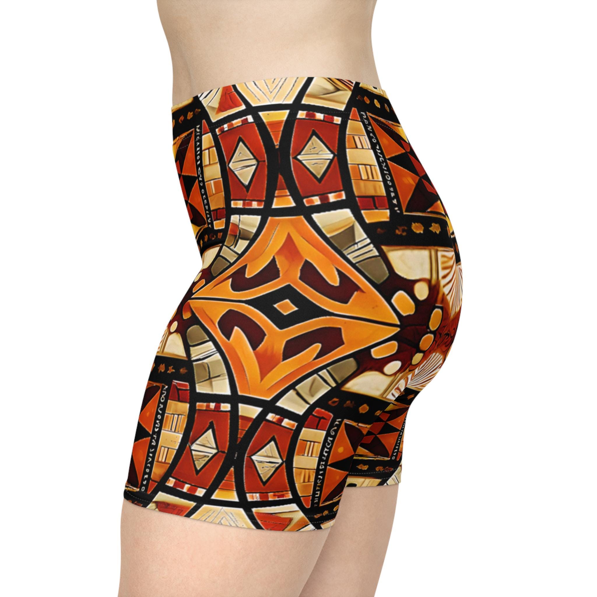 Tapa Too Tight - Womens Biker Shorts