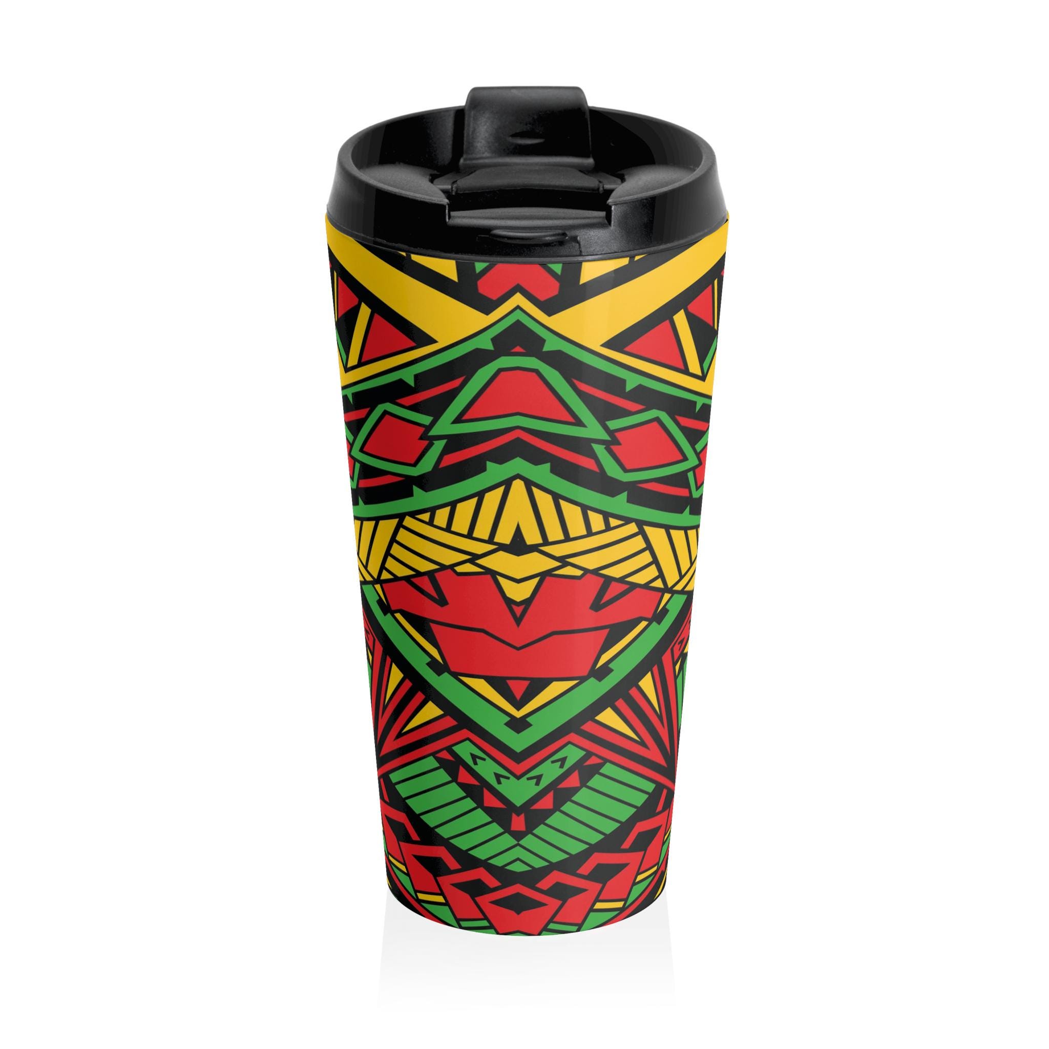 Reggae Lion Front - Travel Mug