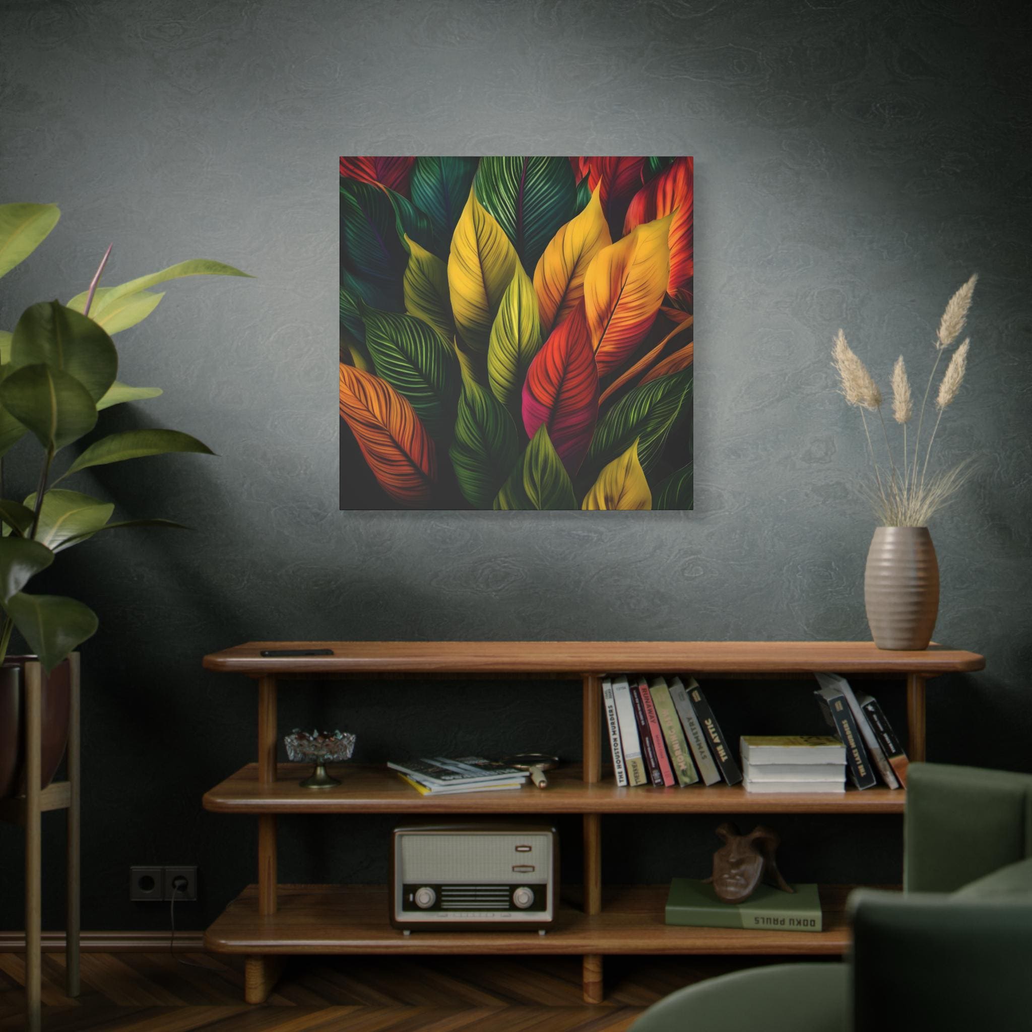 Colored Leaves - Canvas Wall Art
