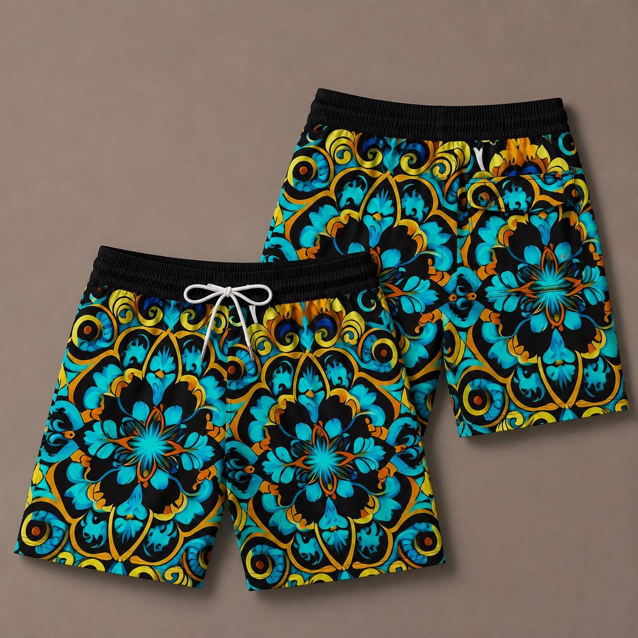 Poker Play - Mens Swimwear