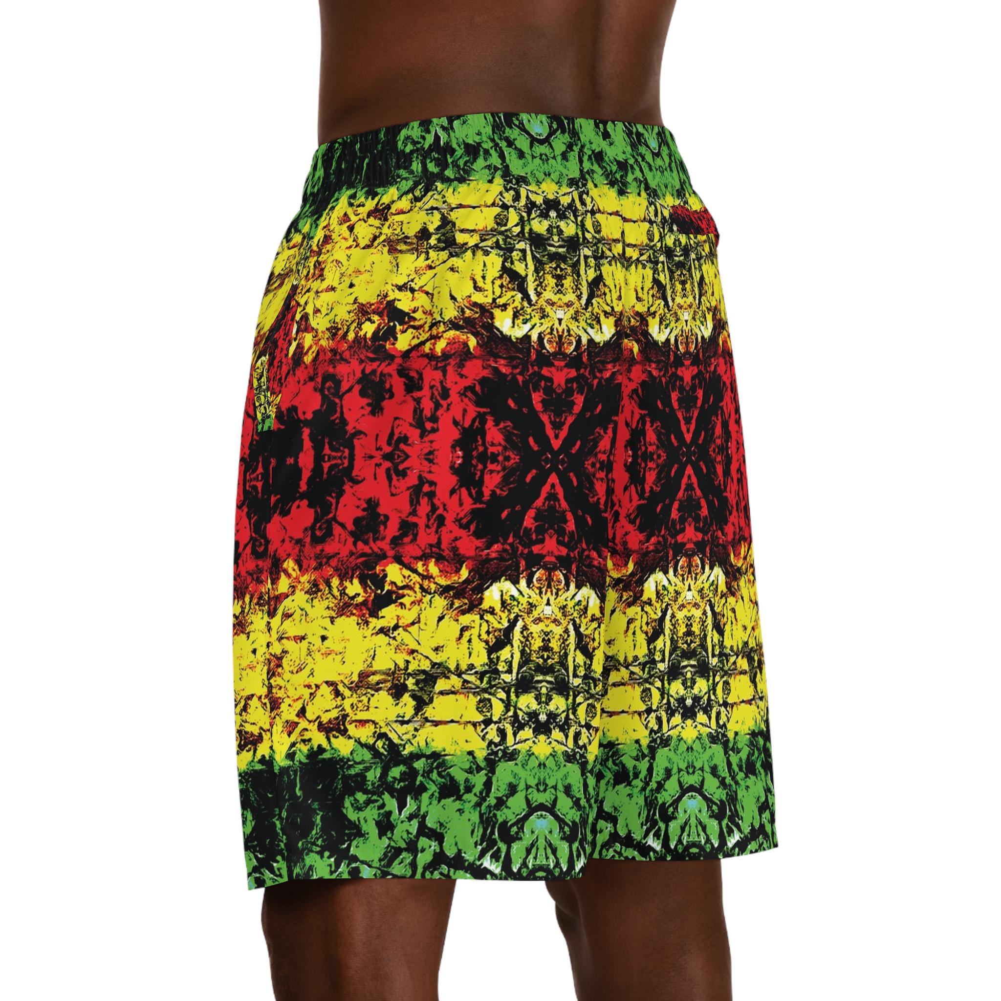 Reggae Stripe - Jogger Shorts