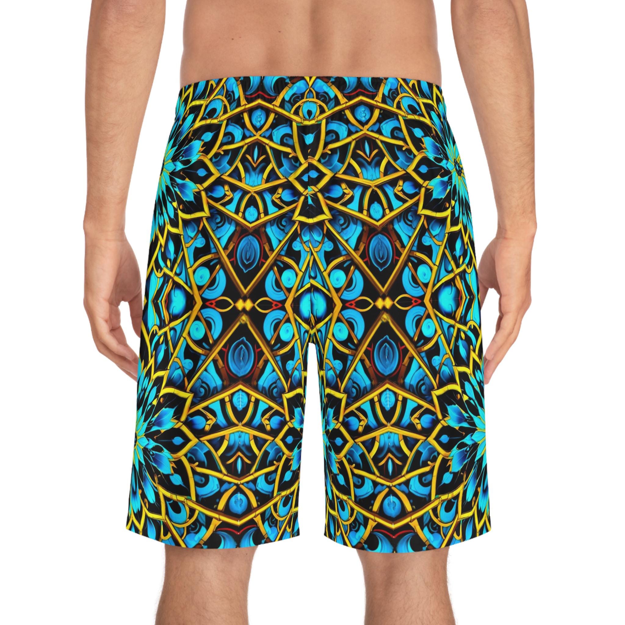 Blue Lace Ab - Board Shorts