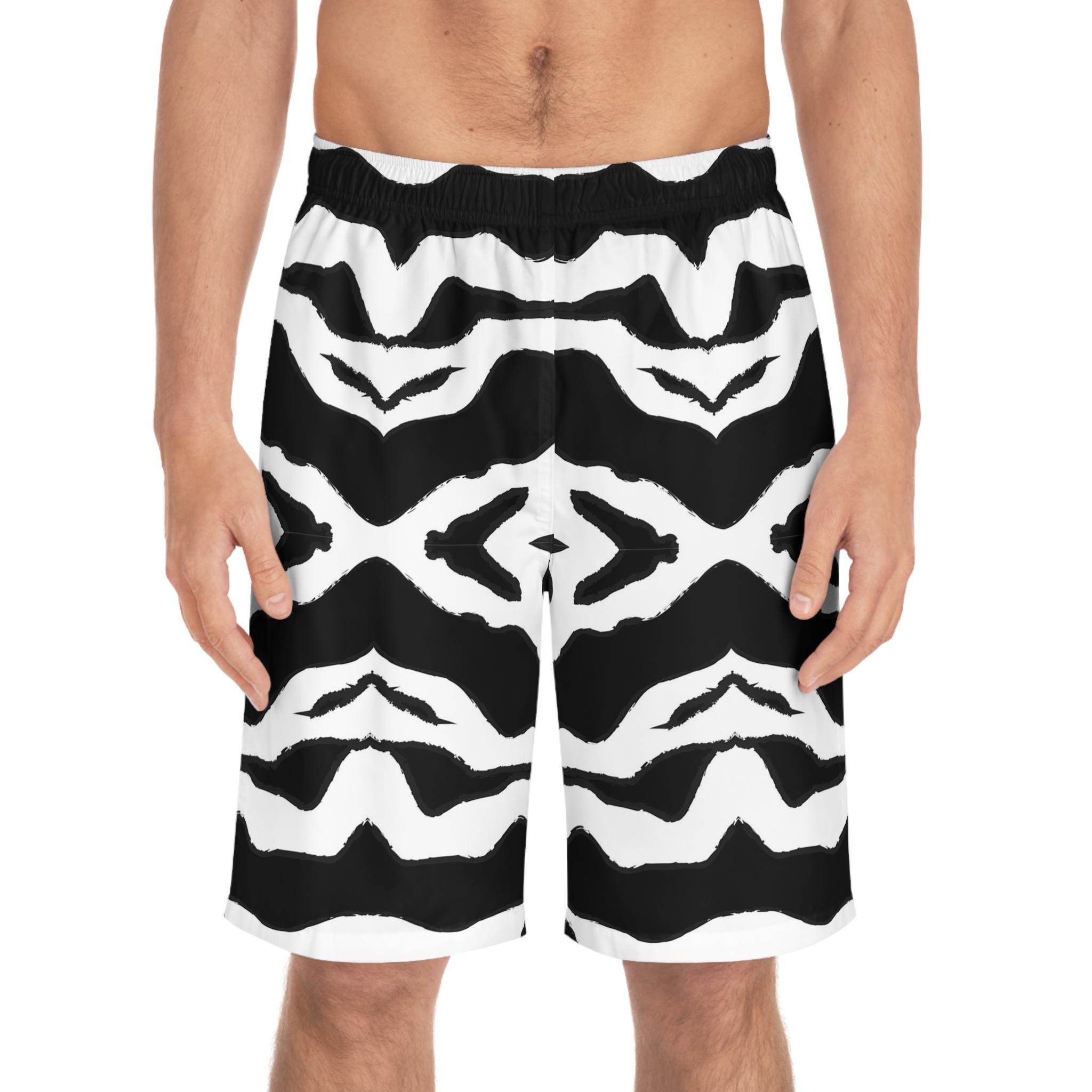 Zebra Confusion - Board Shorts