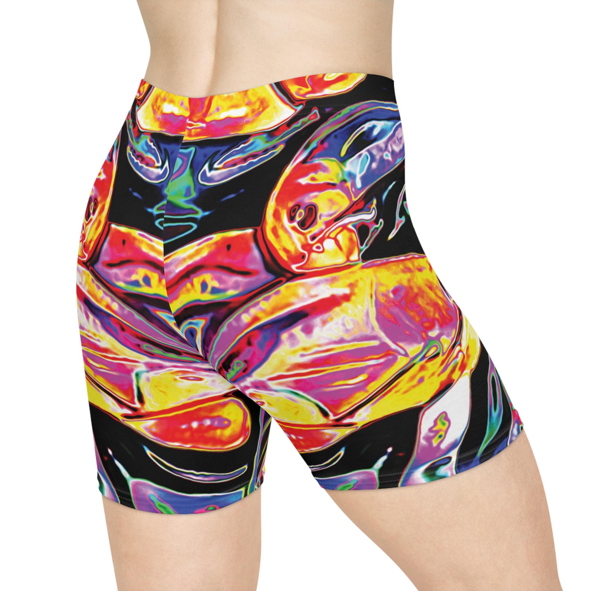 Busy Day - Womens Biker Shorts