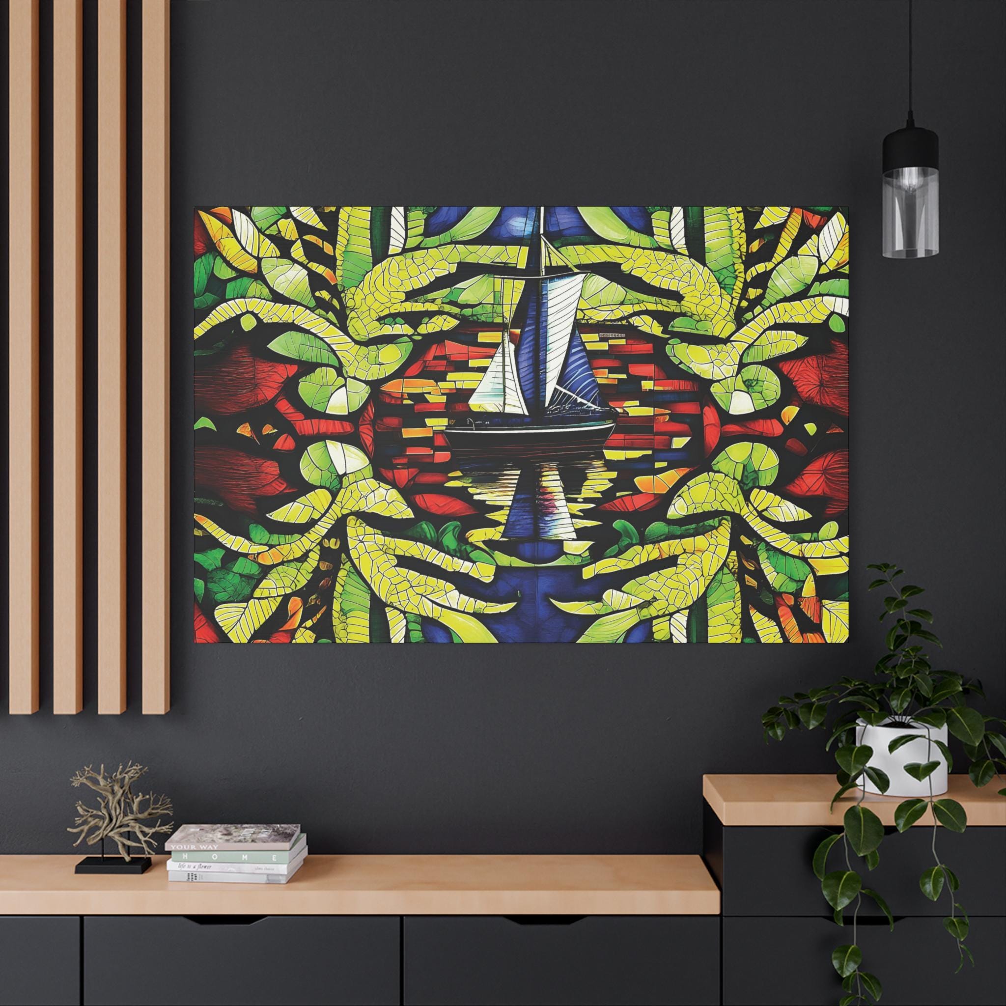 Reflections at Sea - Canvas Wall Art