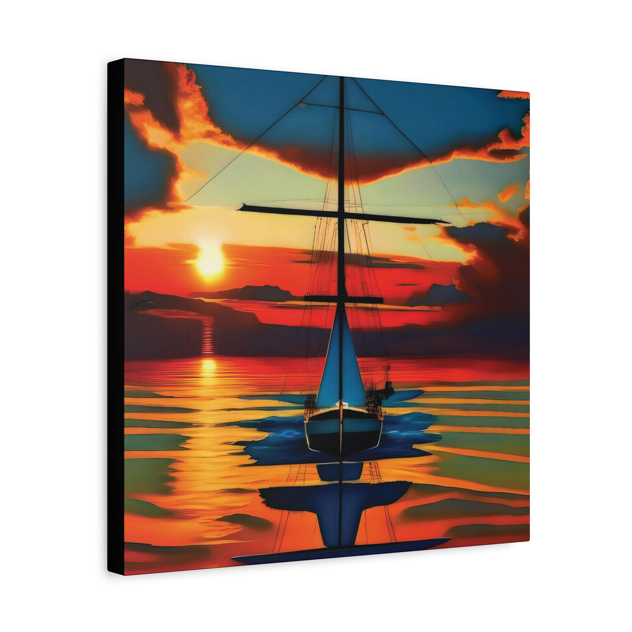 Night on the Water - Canvas Wall Art