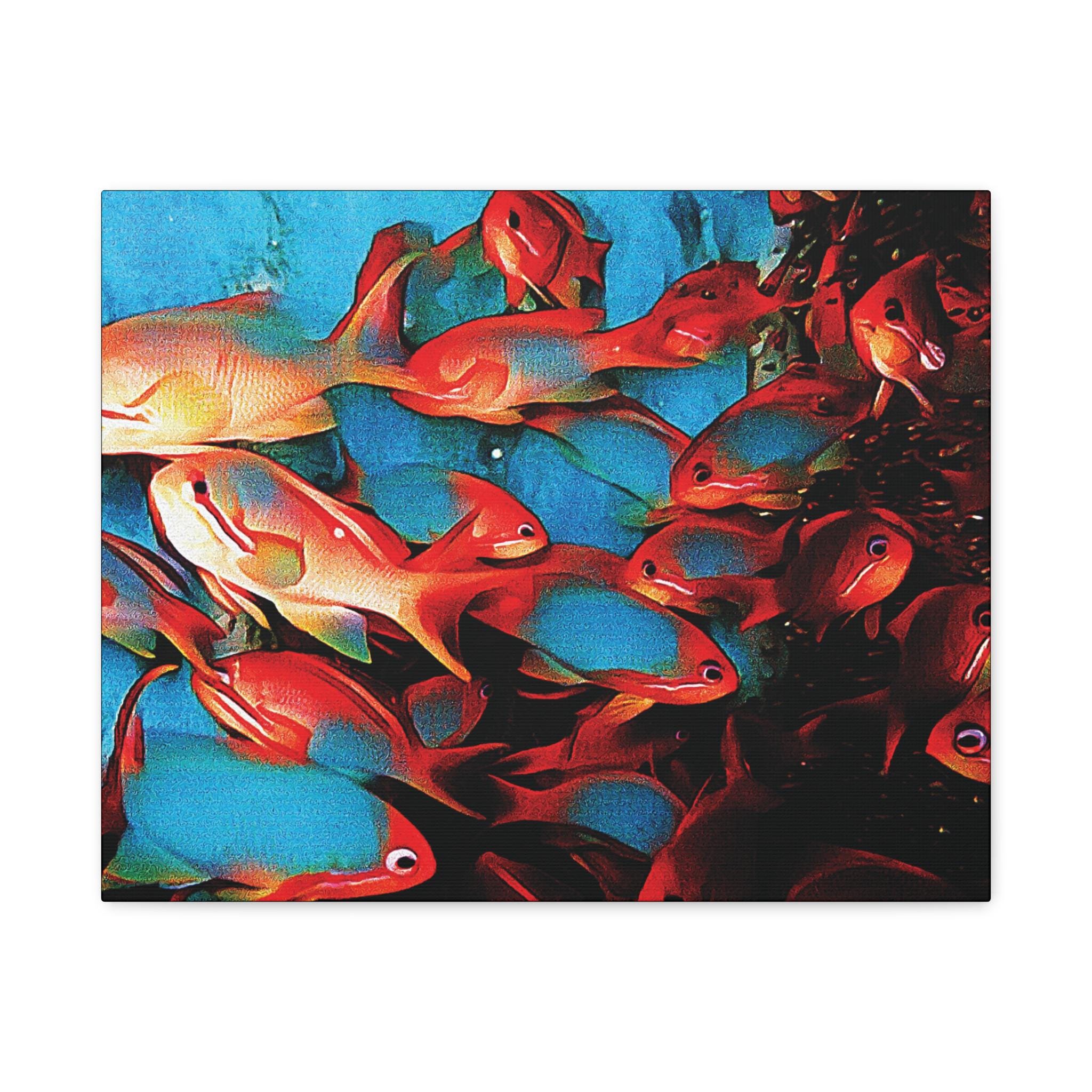 Out of the Blue - Canvas Wall Art