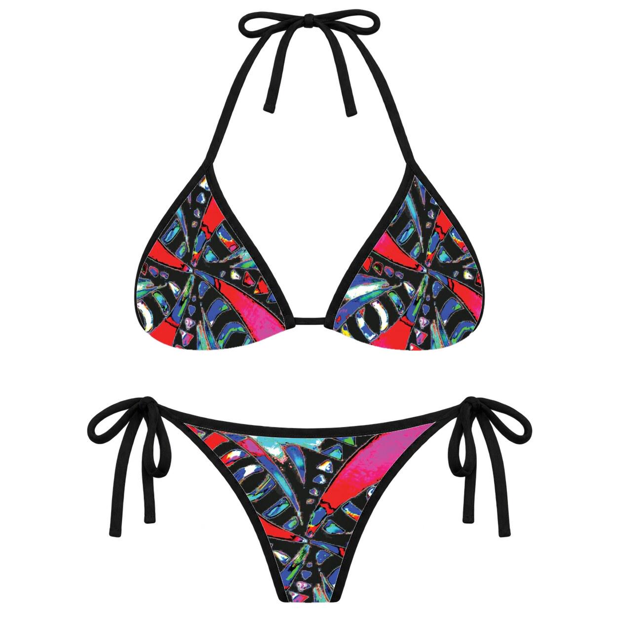 Pink Tapa Bikini
