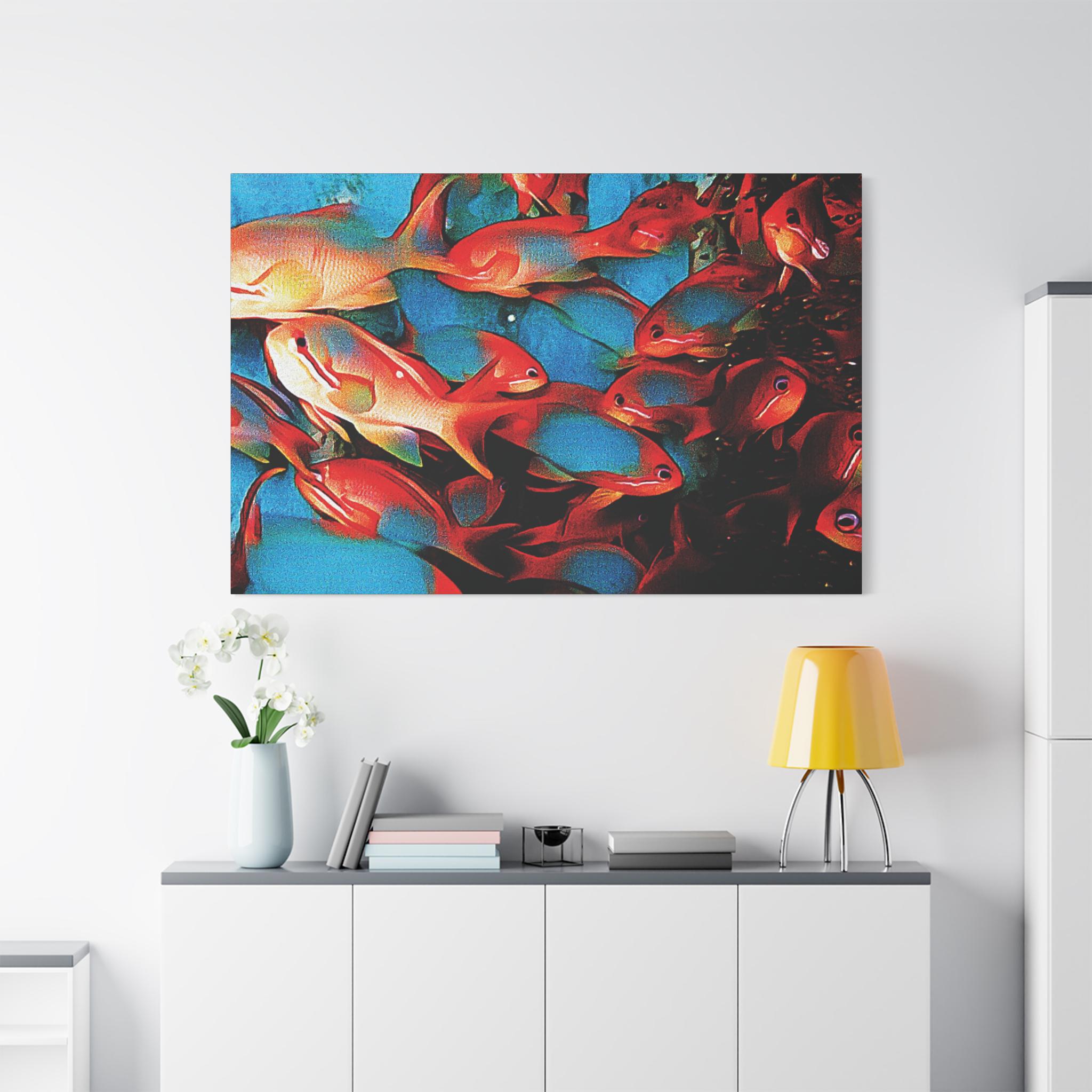 Out of the Blue - Canvas Wall Art