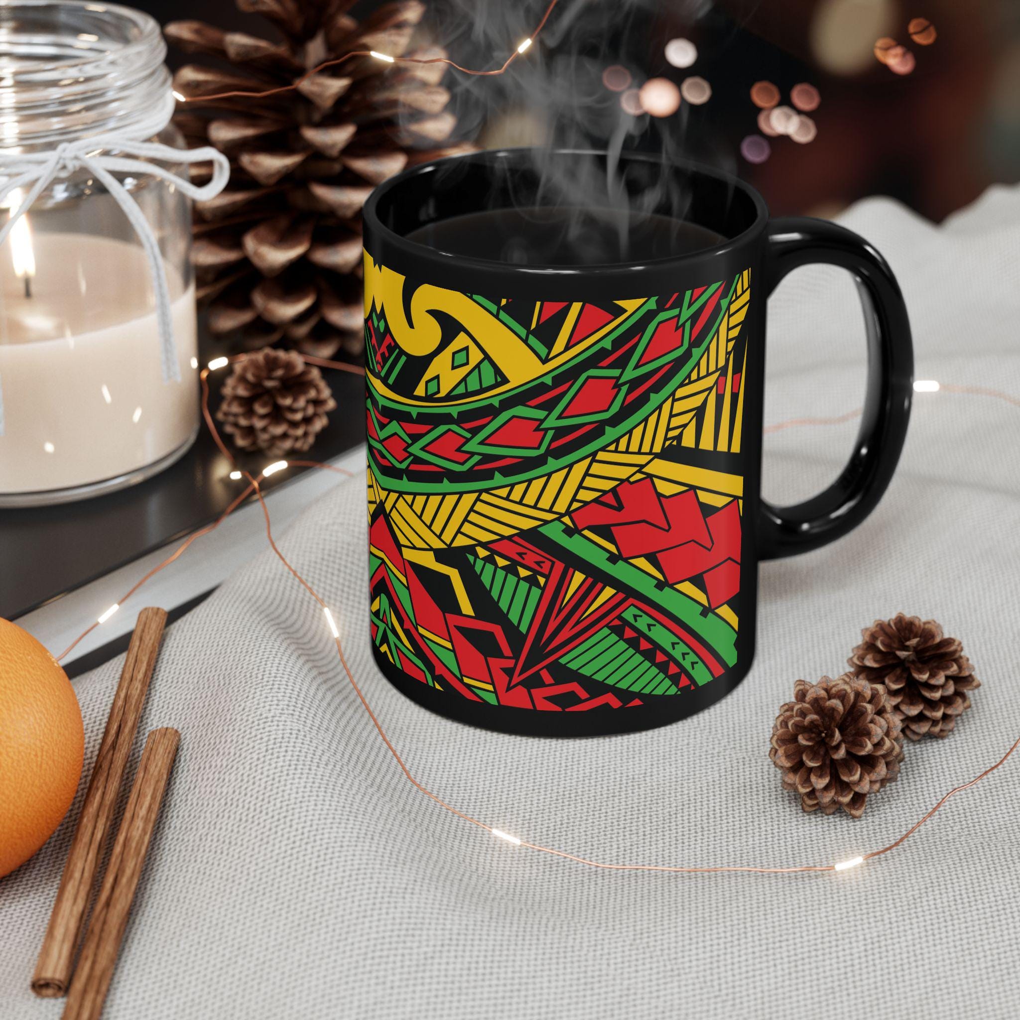 Reggae Lion Front - Mug