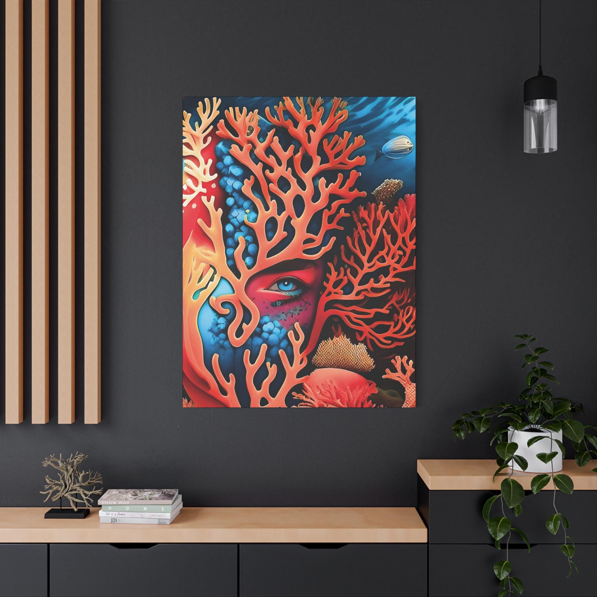 Hiden Reef - Canvas Wall Art