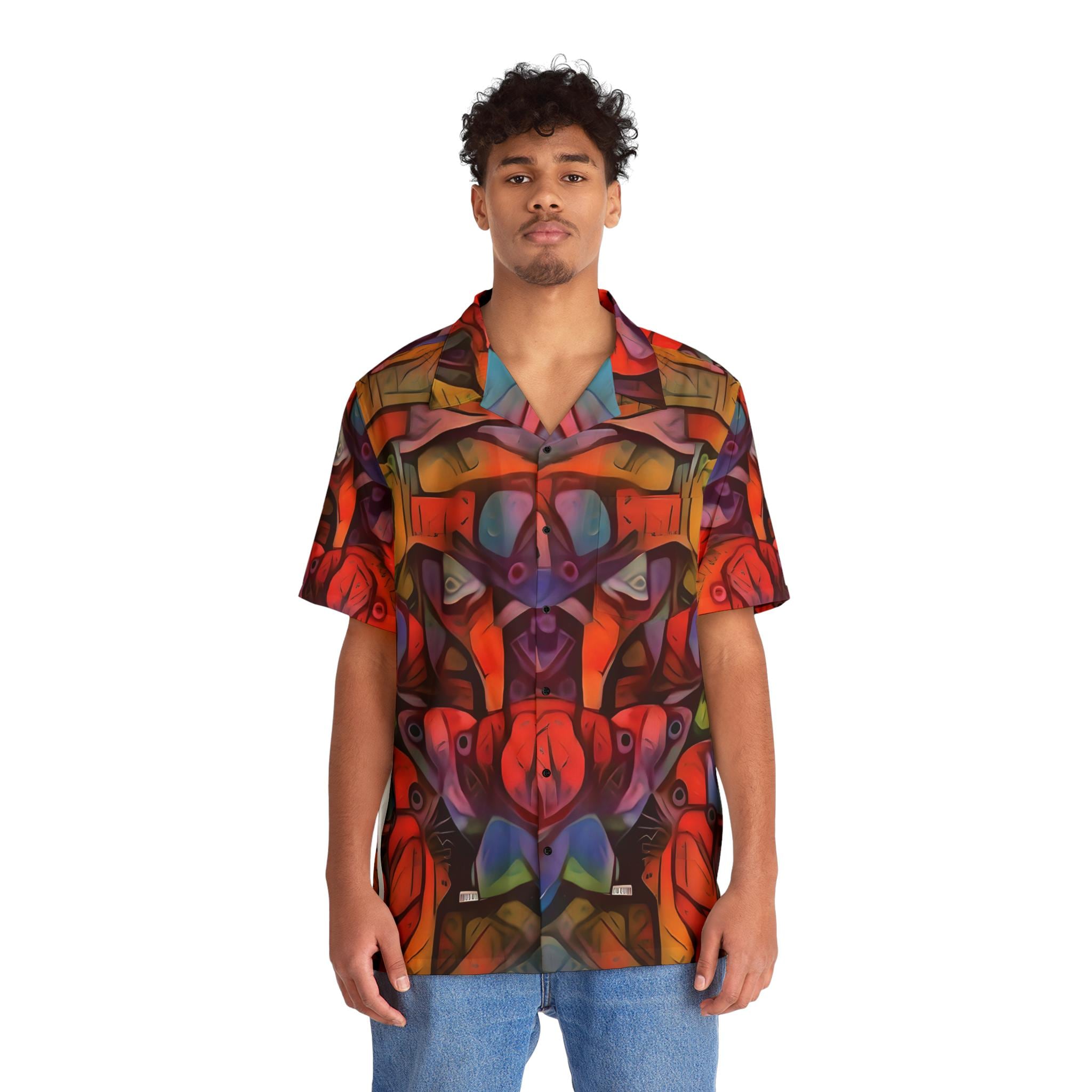 Square Backs Left - Hawaiian Shirt